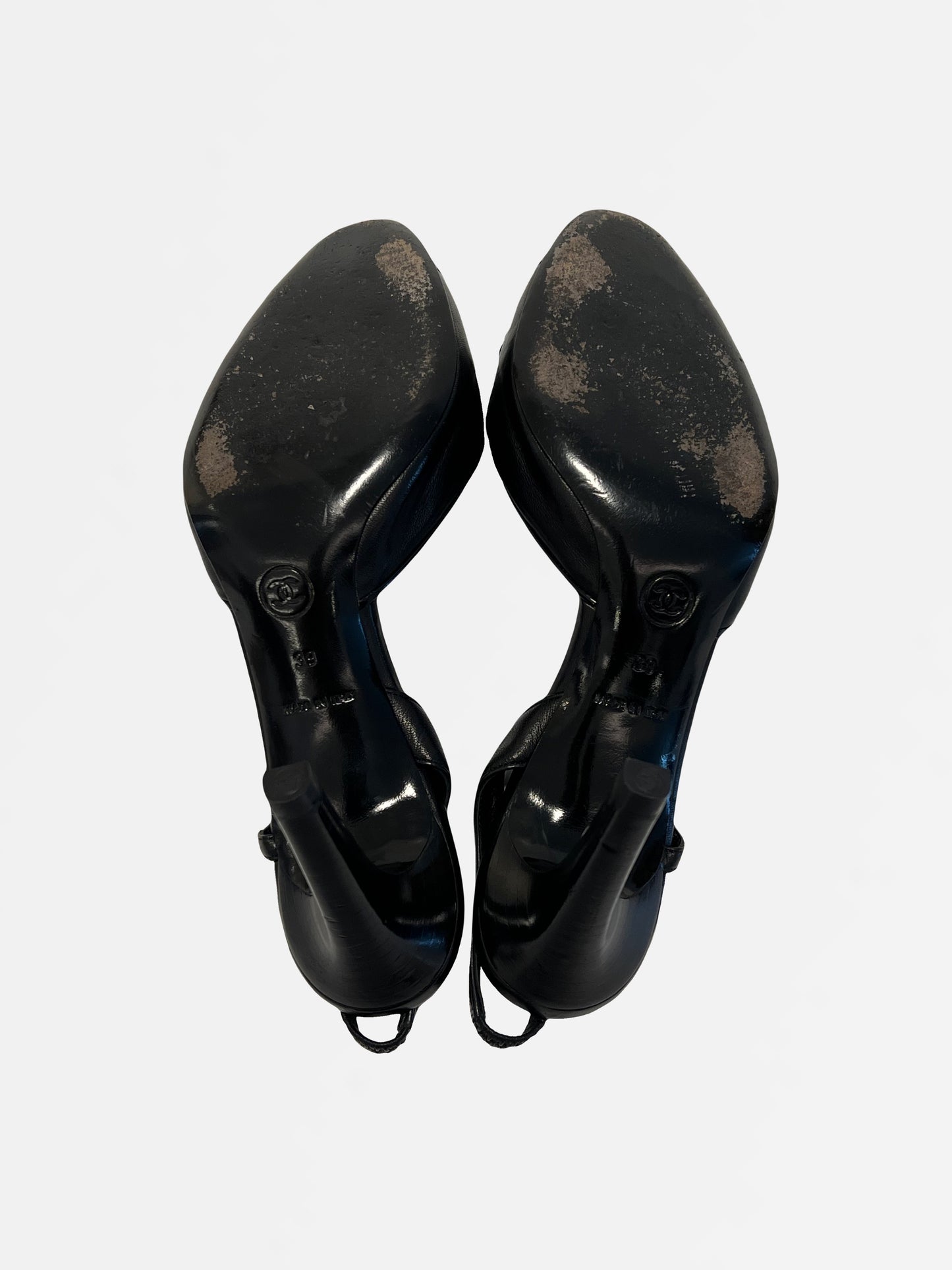 Chanel Slingback Pumps, IT 39