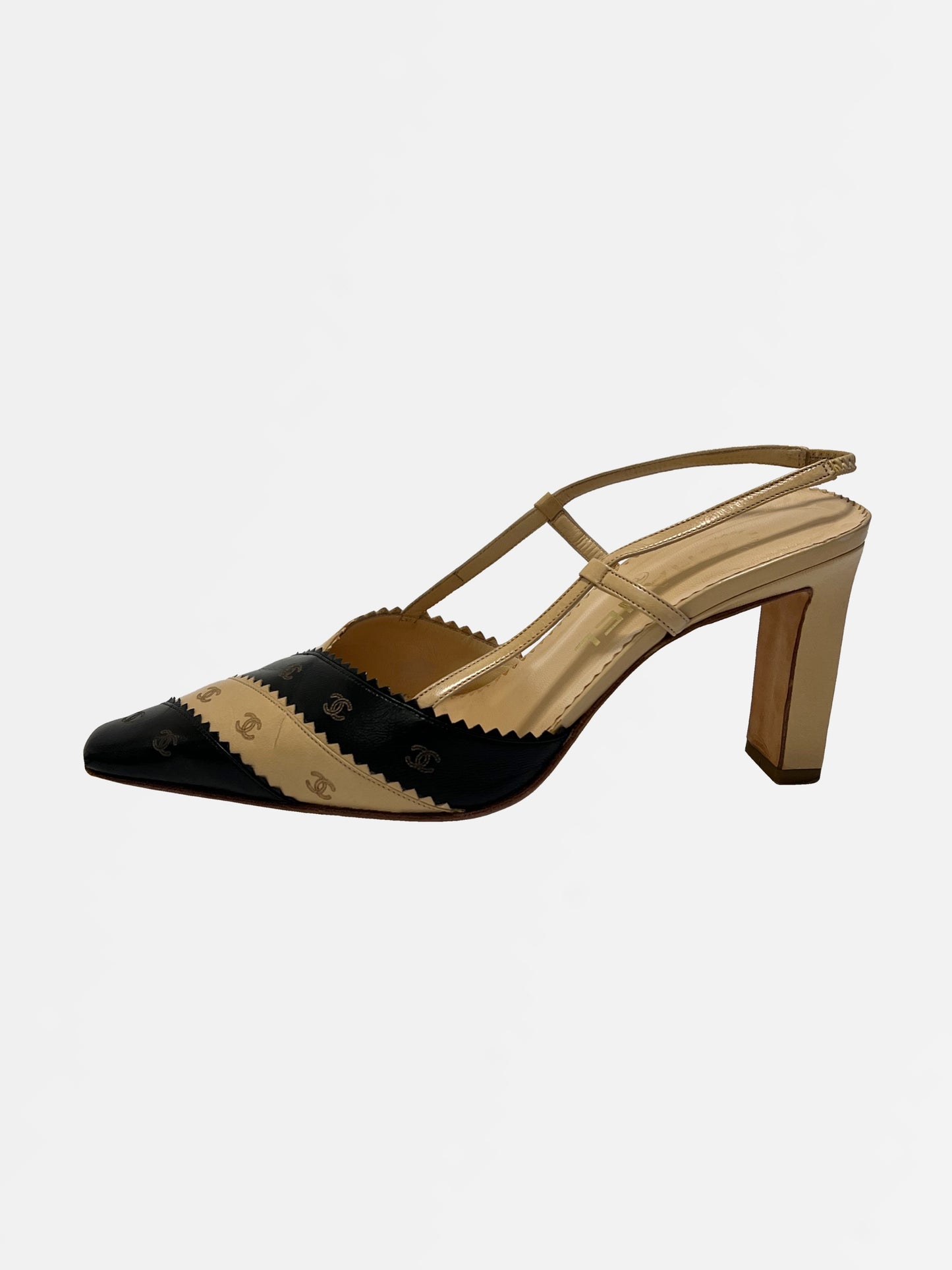Chanel Slingback Pumps, IT 36