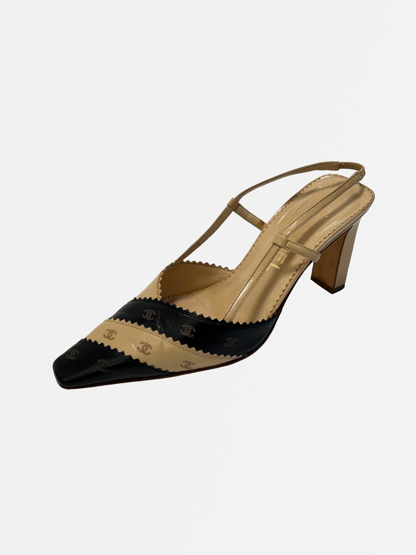 Chanel Slingback Pumps, IT 36