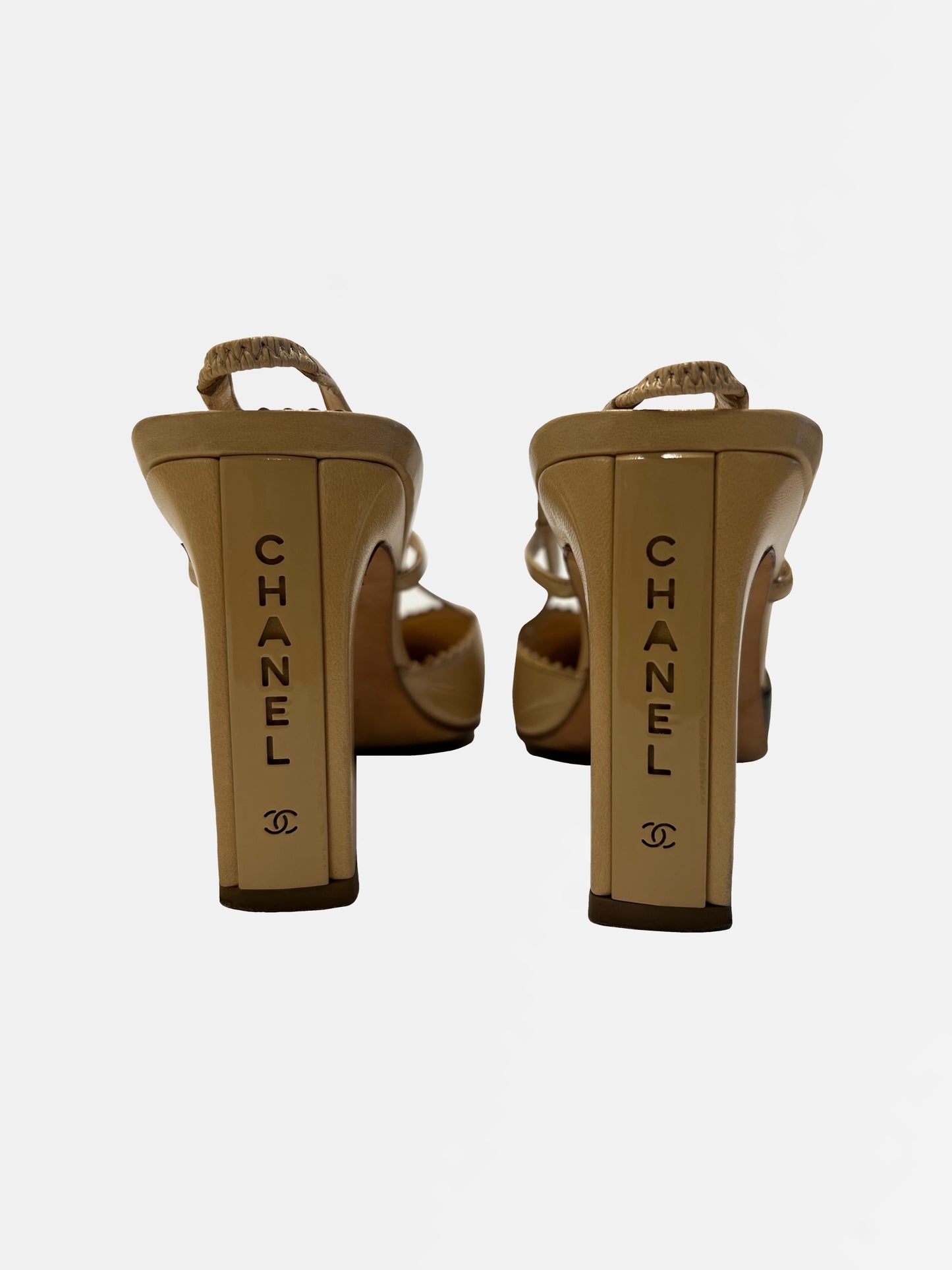 Chanel Slingback Pumps, IT 36