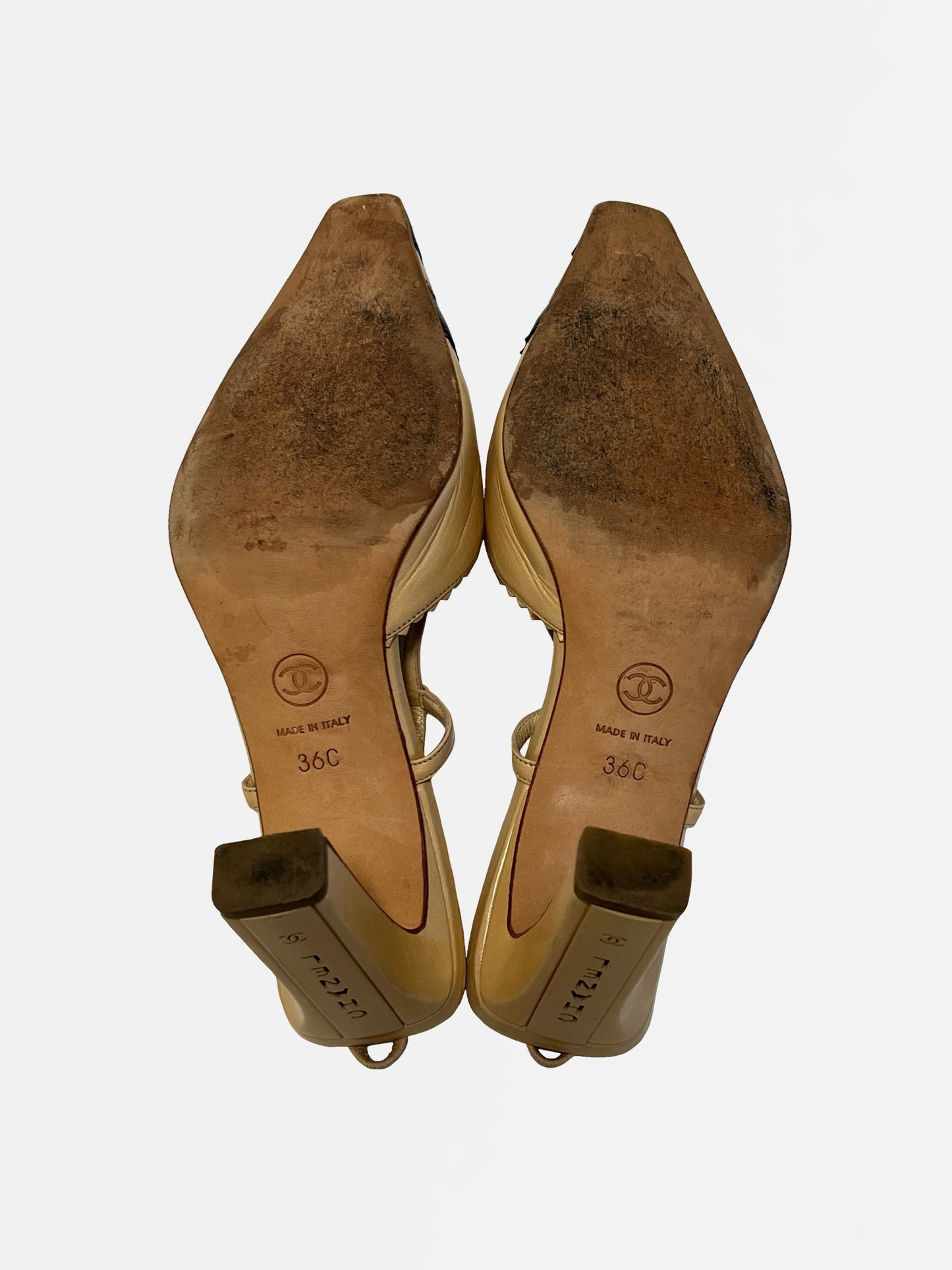 Chanel Slingback Pumps, IT 36