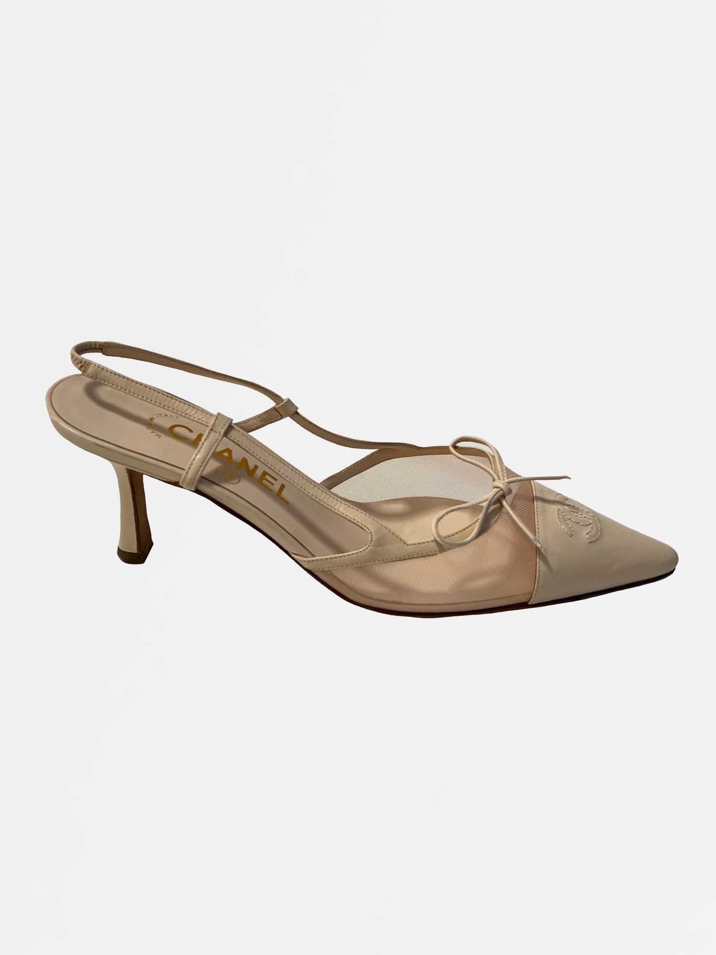 Chanel Slingback Heels, IT 38