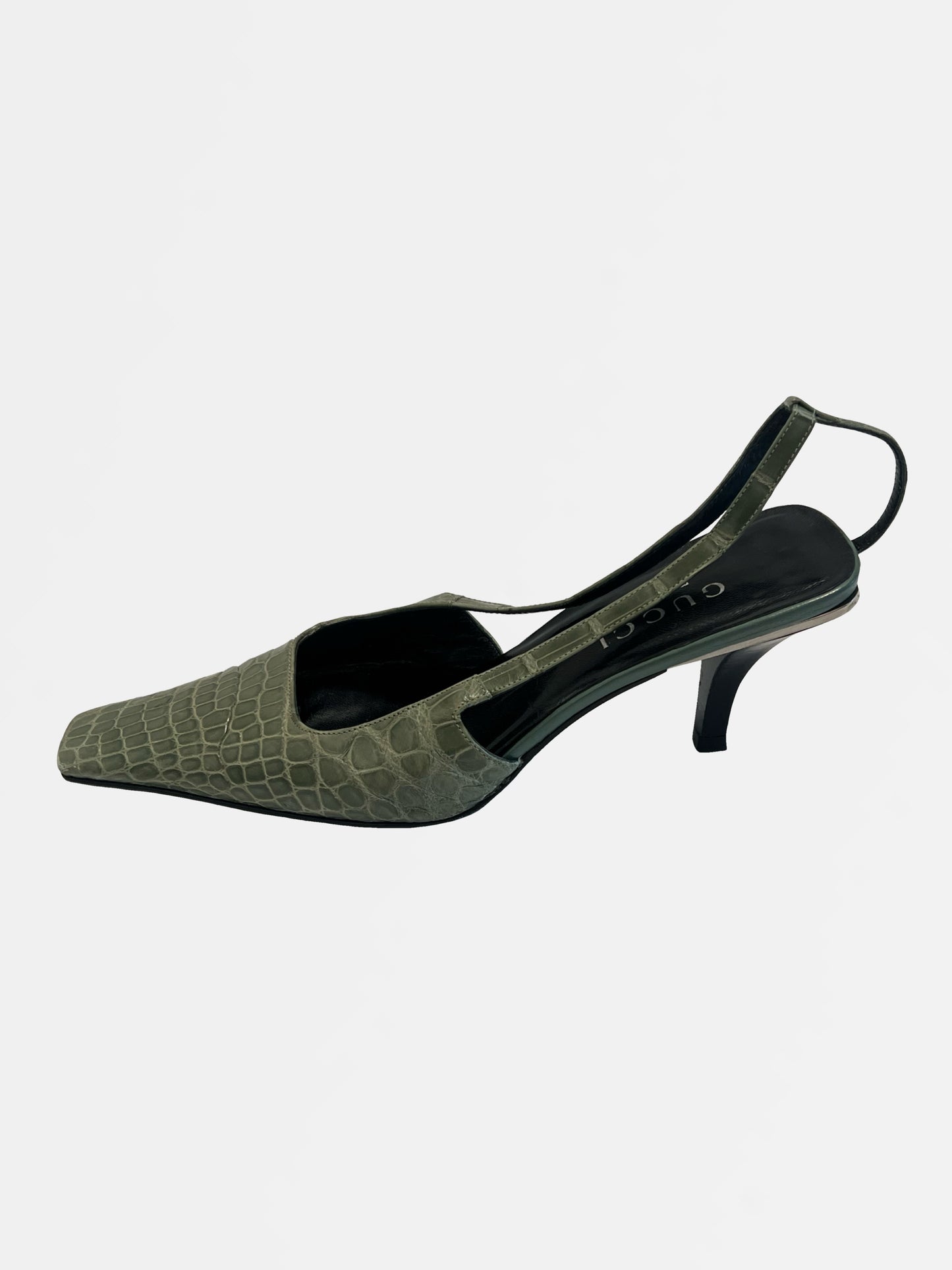 Gucci Slingback Pumps, IT 36.5