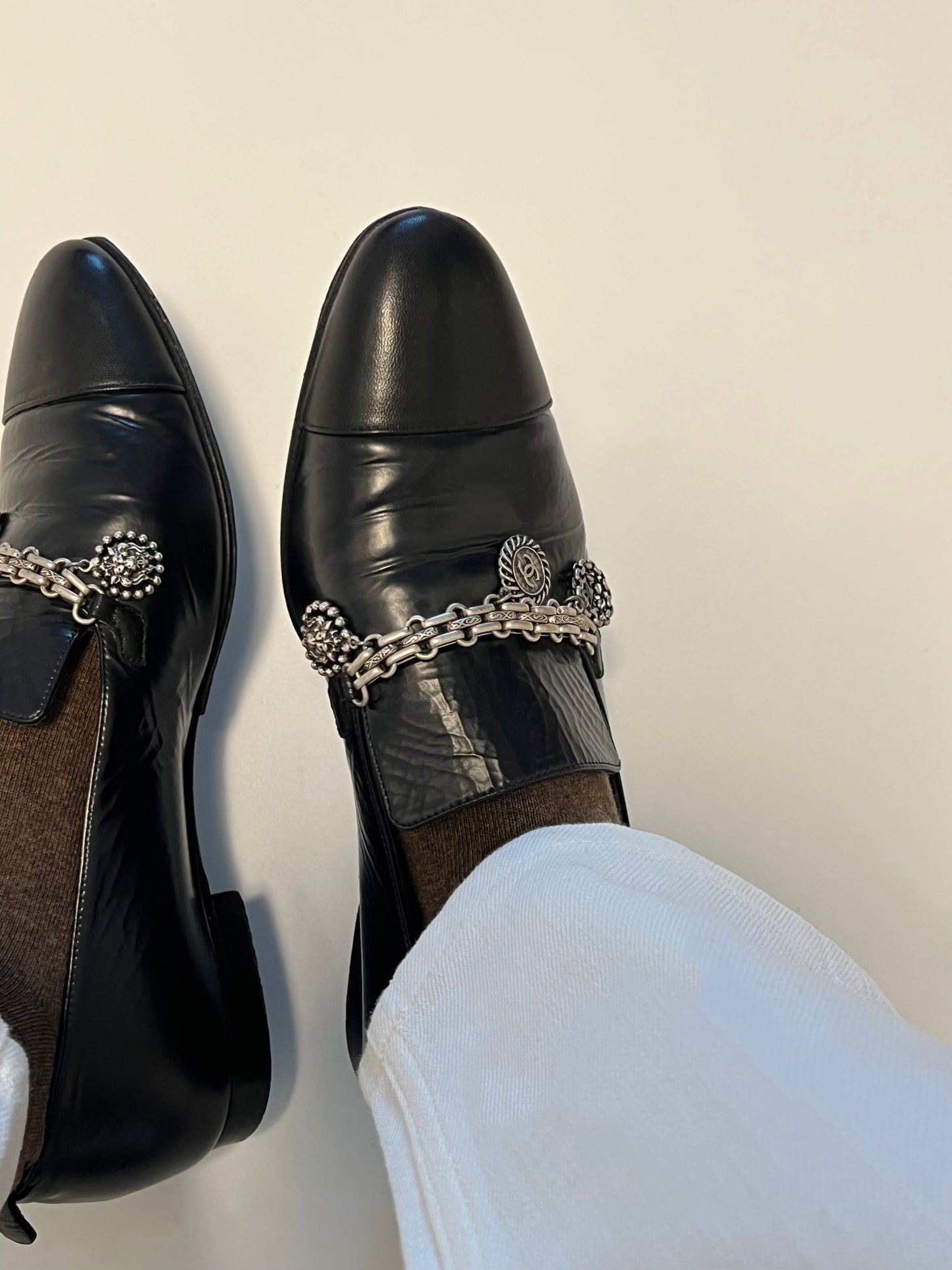 Chanel Coin Loafers, IT 39