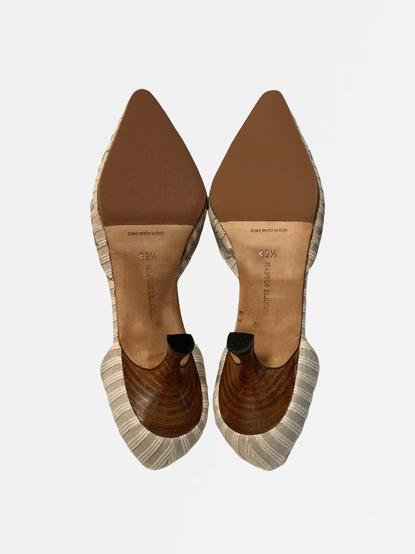 Manolo Blahnik D'Orsay Heels, IT 39.5
