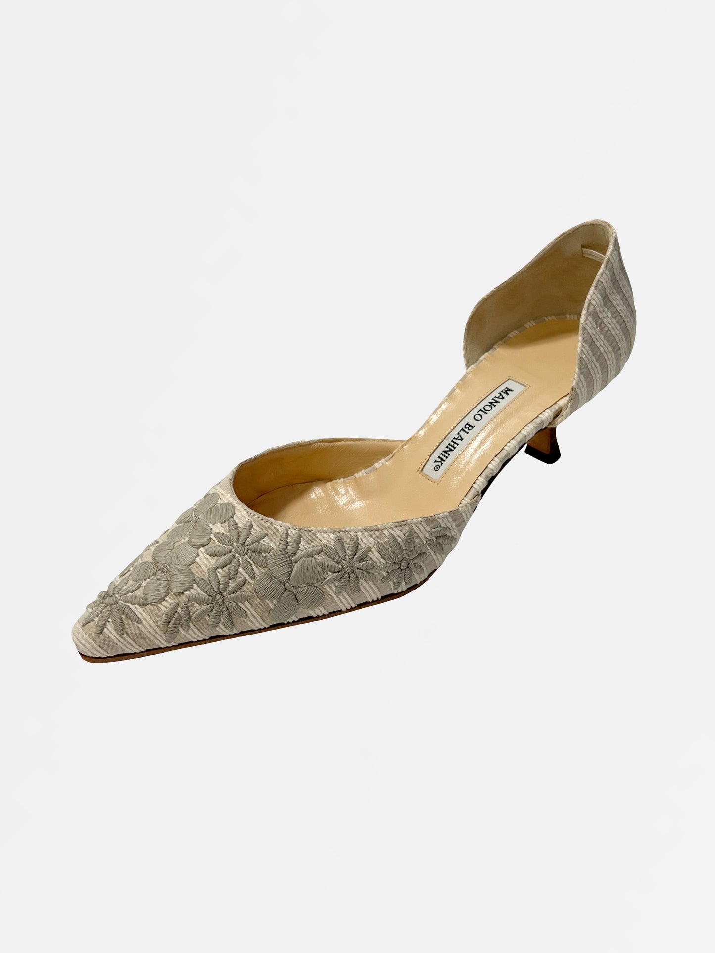 Manolo Blahnik D'Orsay Heels, IT 39.5