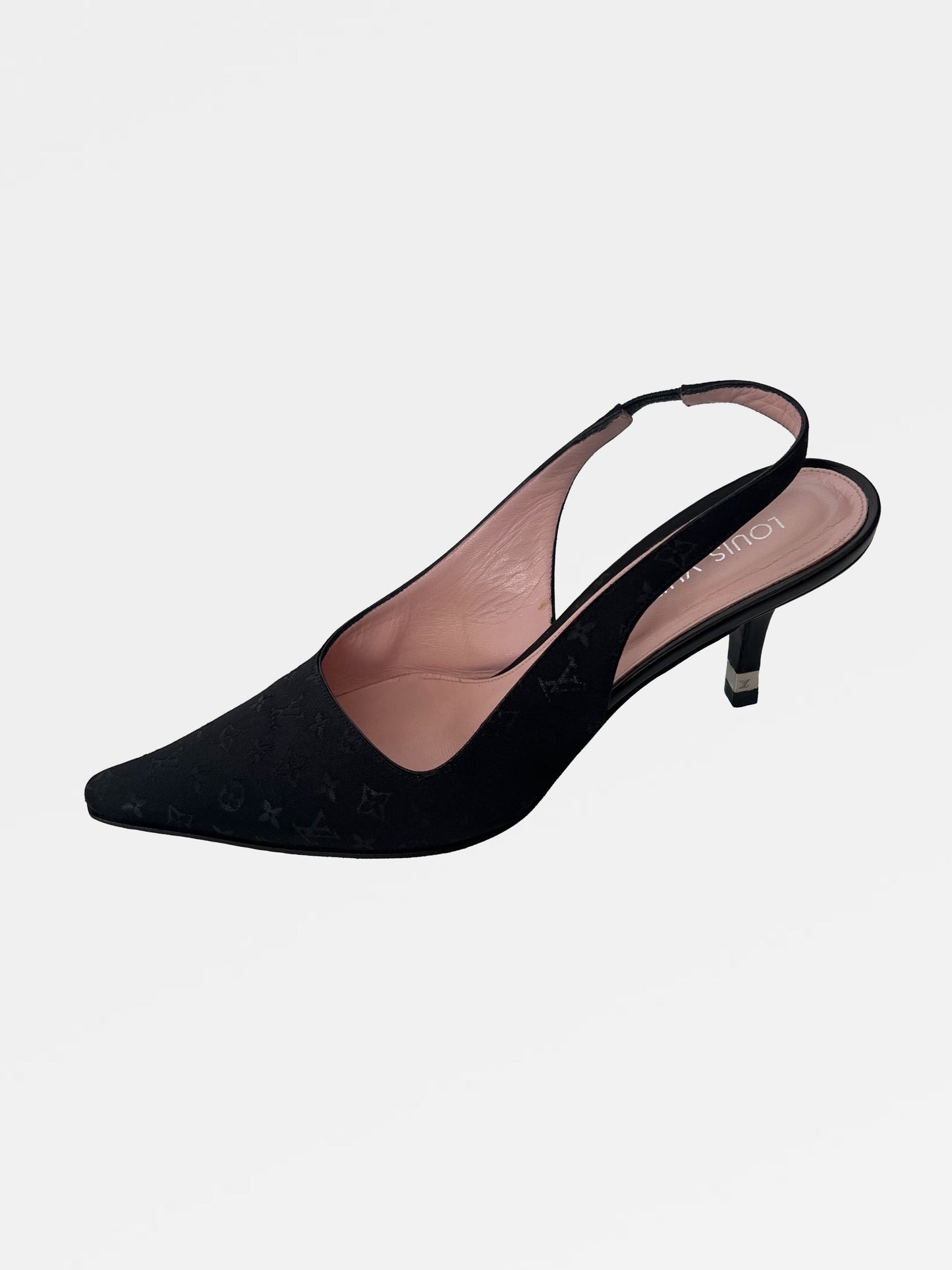 Louis Vuitton Slingback Heels, IT 37.5