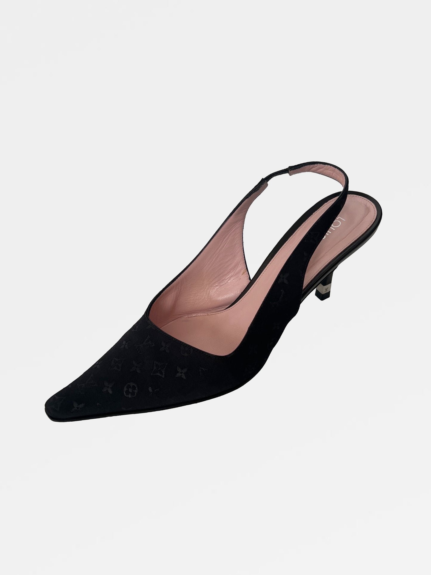 Louis Vuitton Slingback Heels, IT 37.5