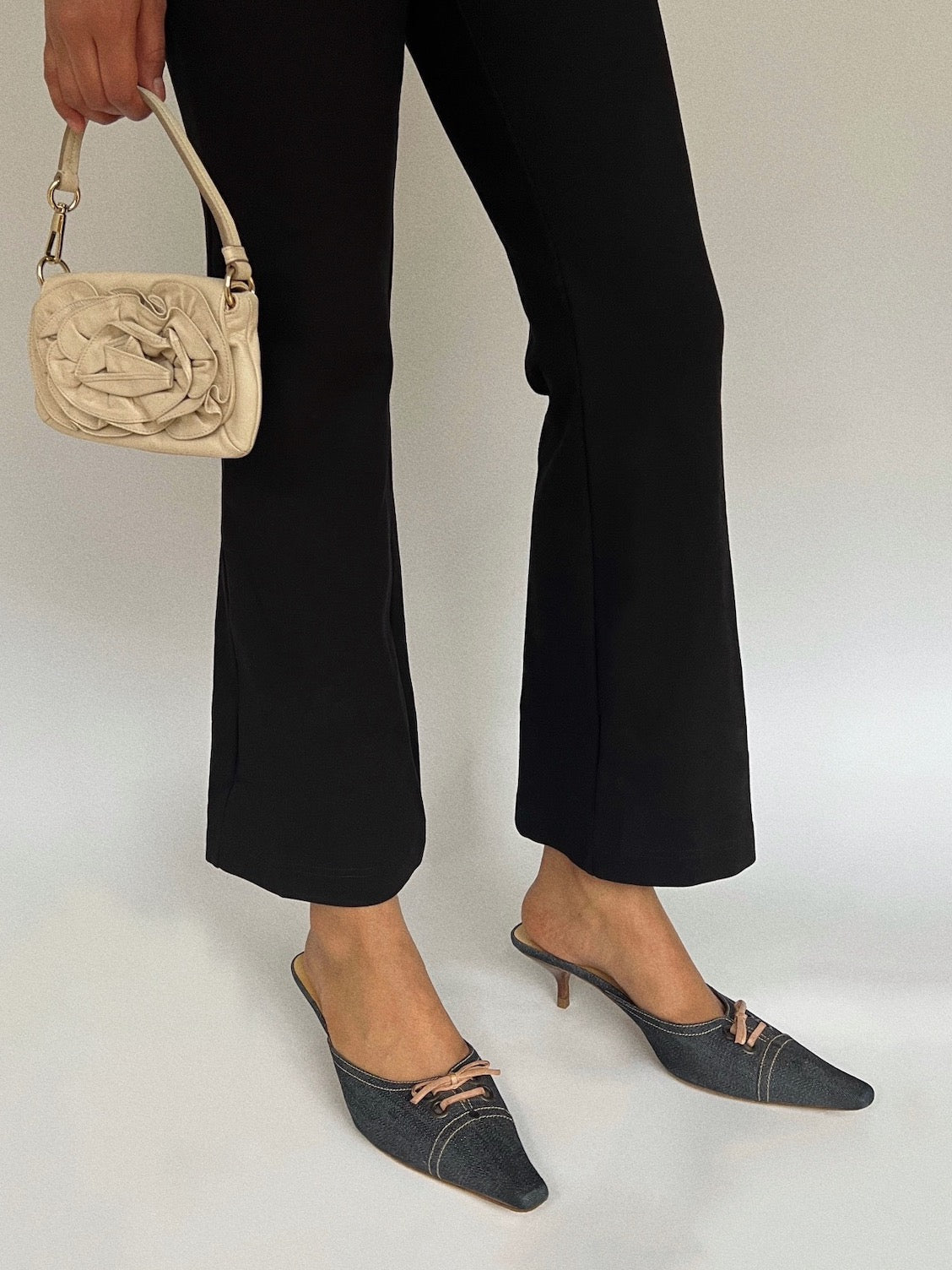 Miu Miu Denim Mules, IT 38