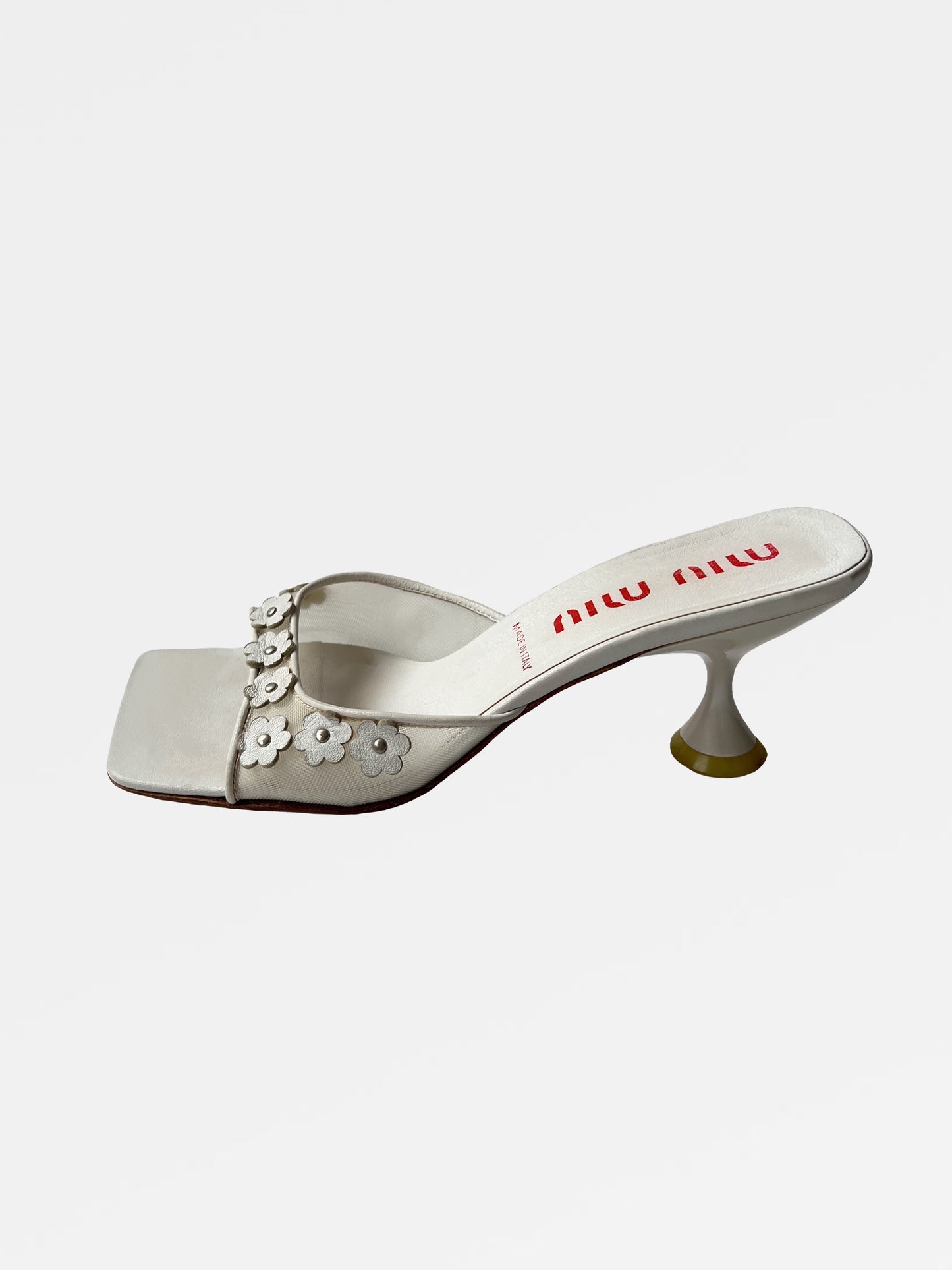 Miu Miu Daisy Heels, IT 38