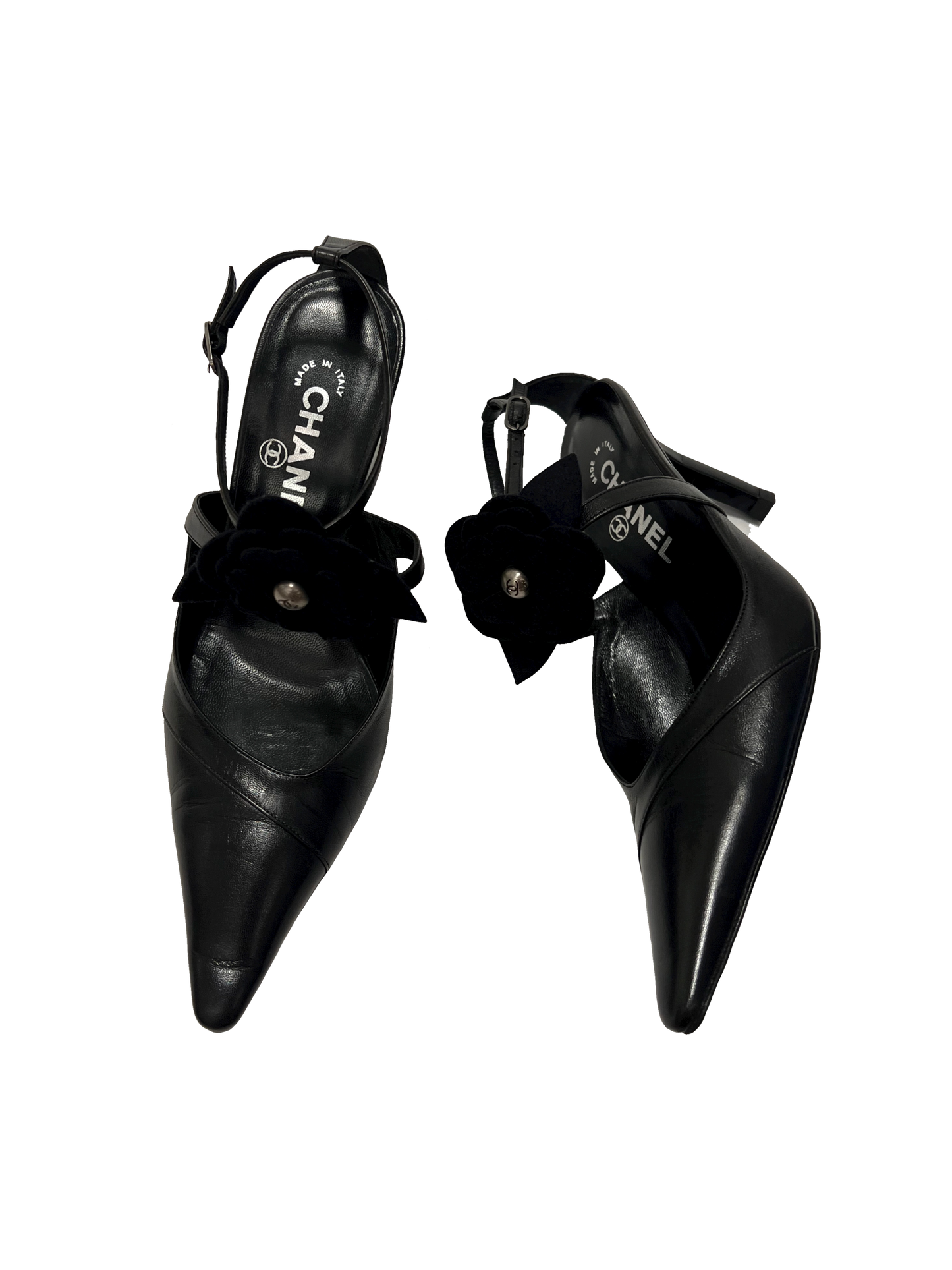 Chanel Camellia Pumps, IT 37.5