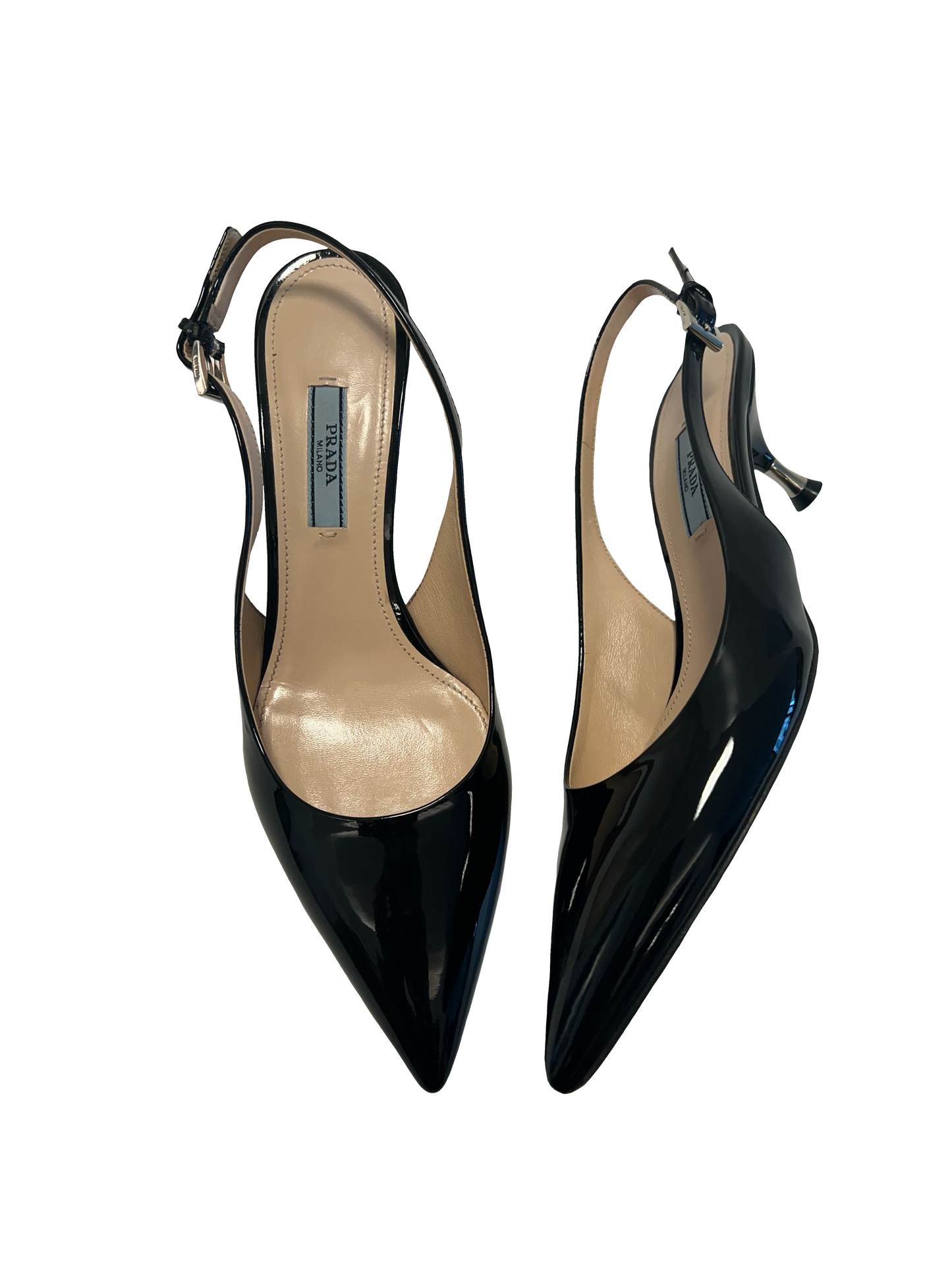 Prada Slingback Heels, IT 37