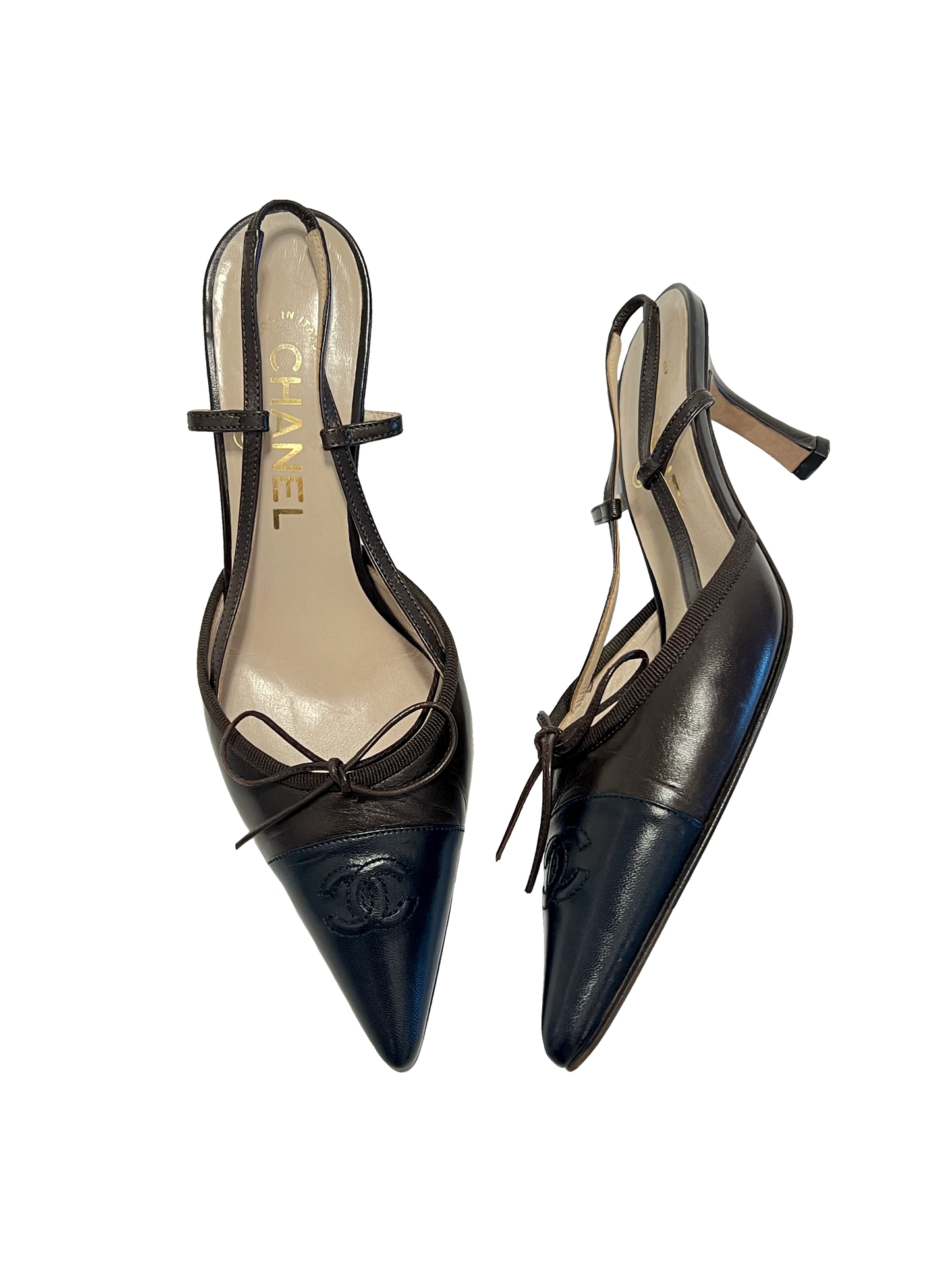 Chanel Slingback Heels, IT 36