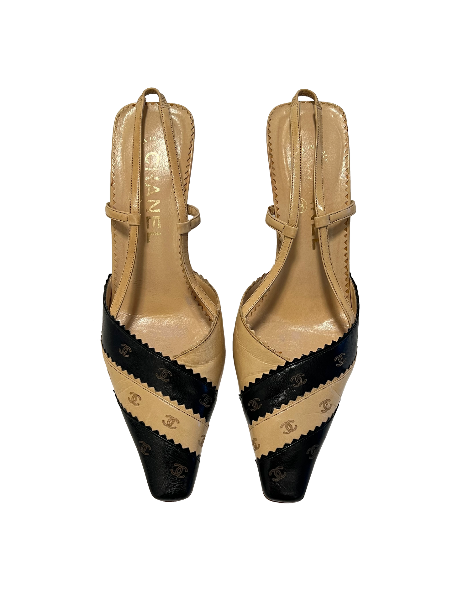 Chanel Slingback Pumps, IT 36