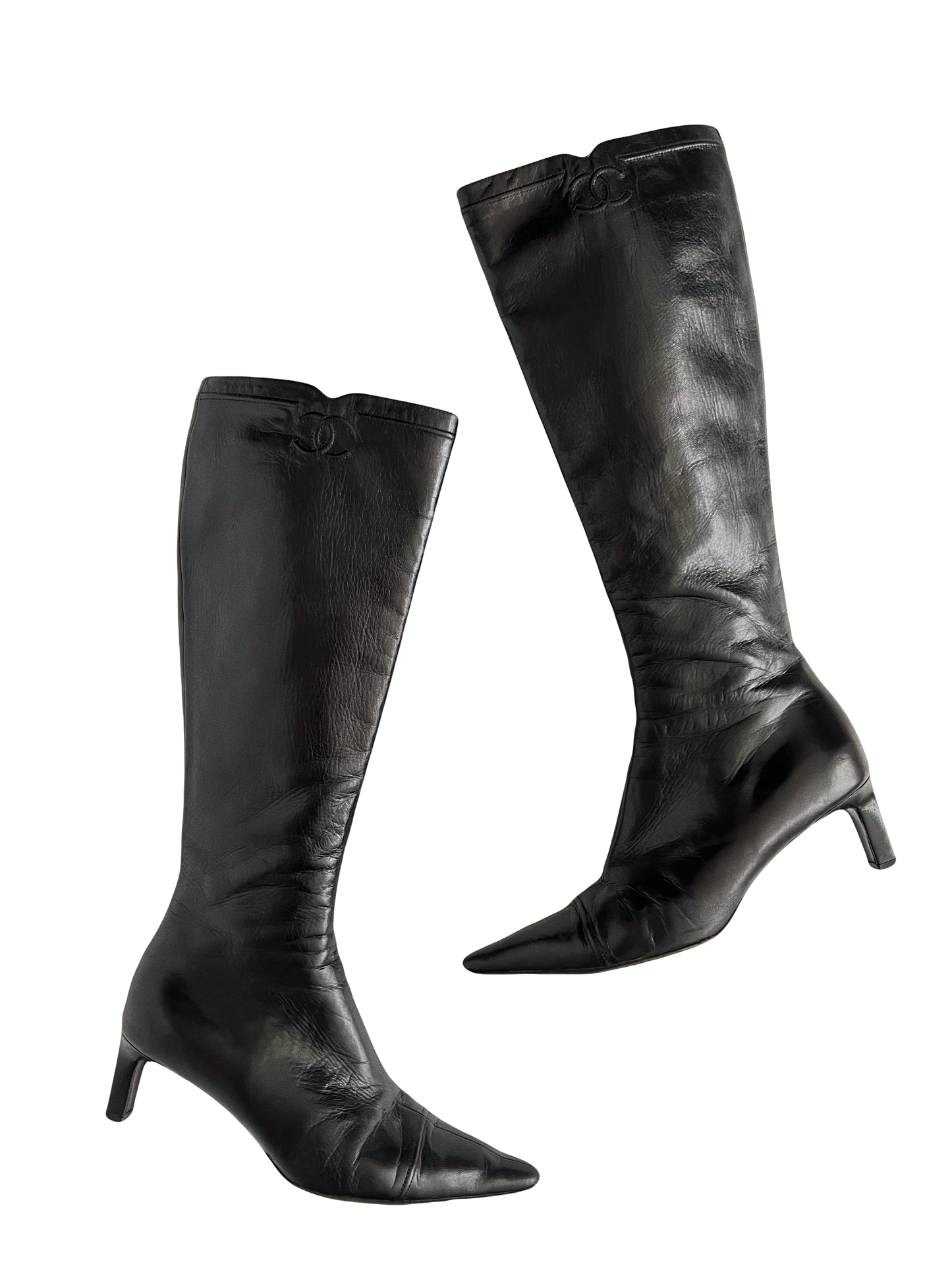 Chanel Knee High Boots, IT 39