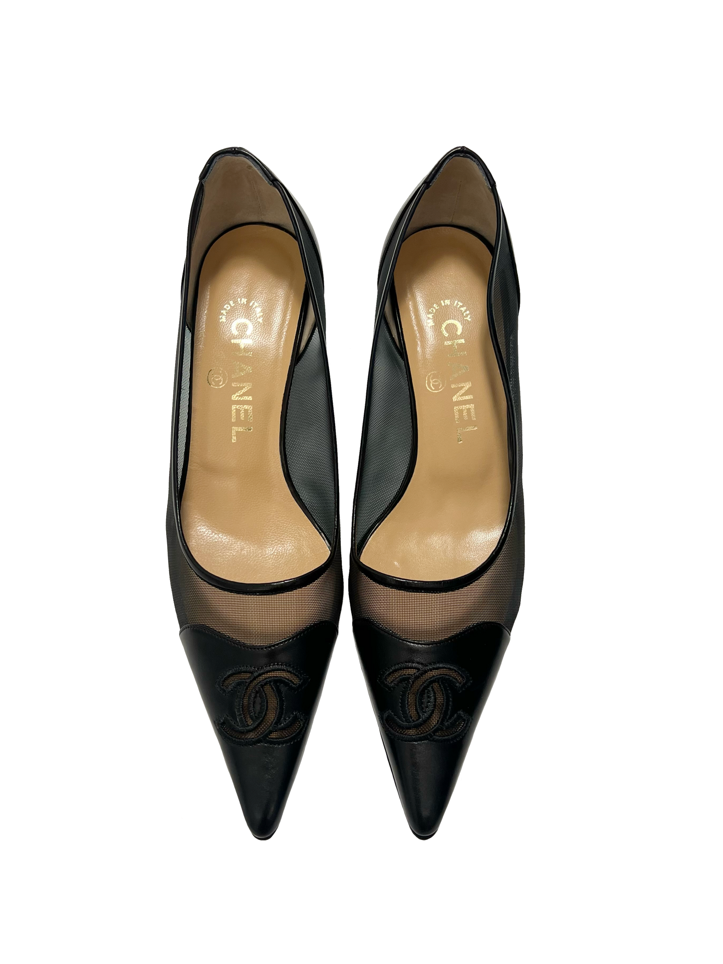 Chanel Mesh Pumps, IT 37