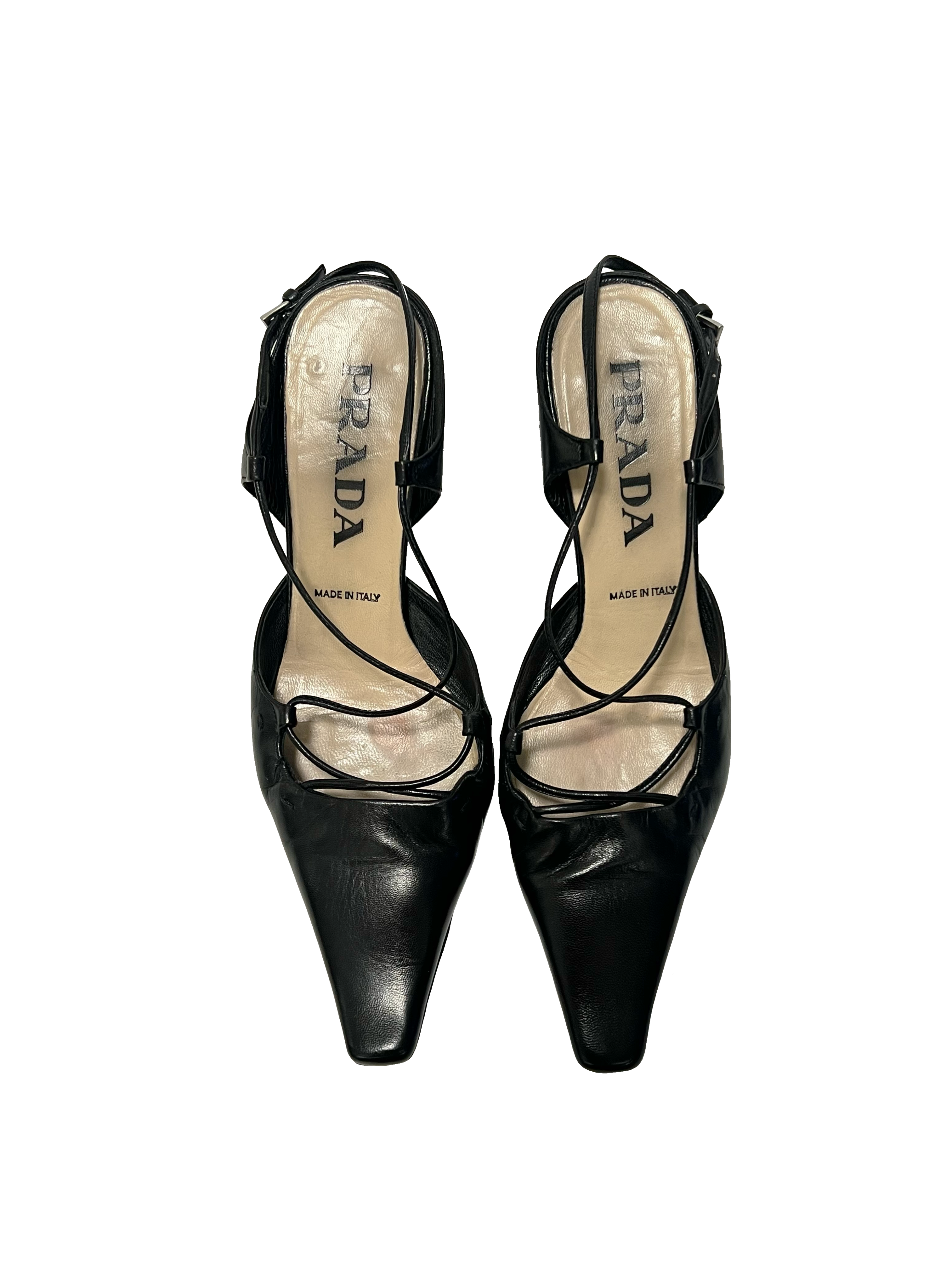 Prada Slingback Heels, IT 34.5, As Seen on CBK – byrenn Prada Slingback Heels, IT 34.5, As Seen on CBK – byrenn