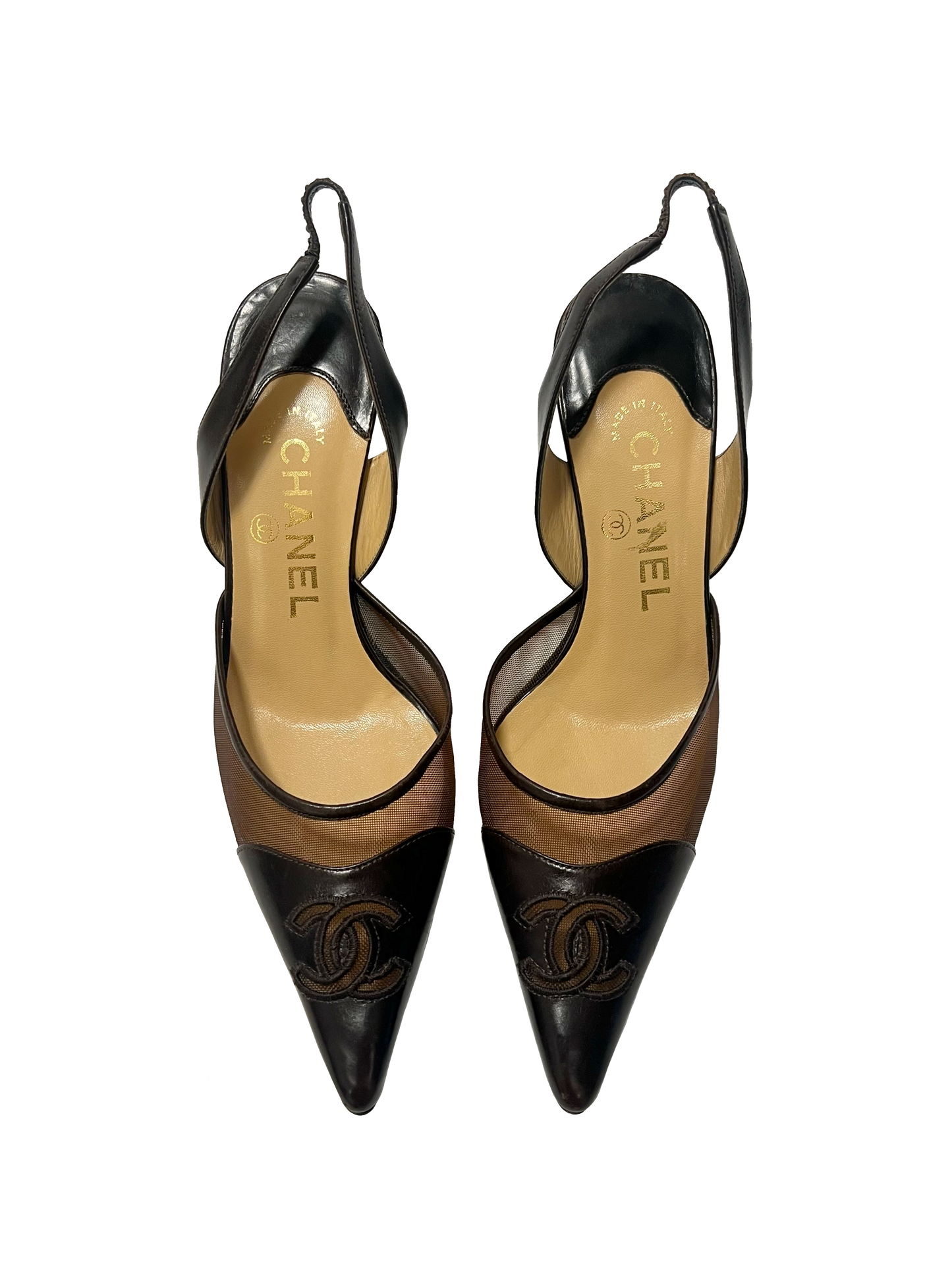 Chanel Mesh Heels, IT 36.5