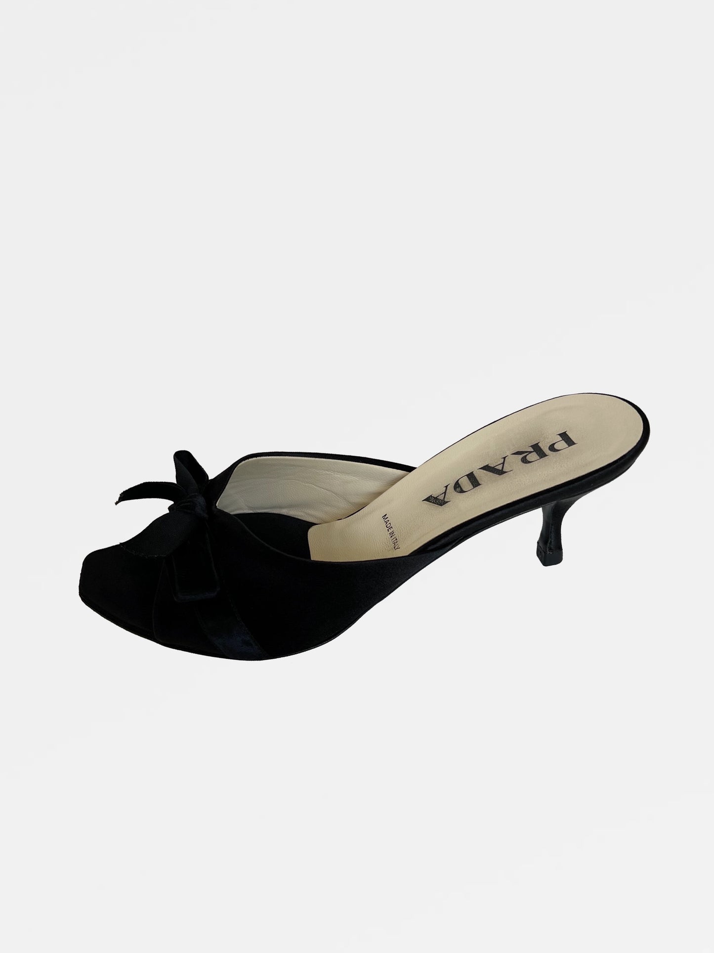 Prada Satin Mules, IT 37