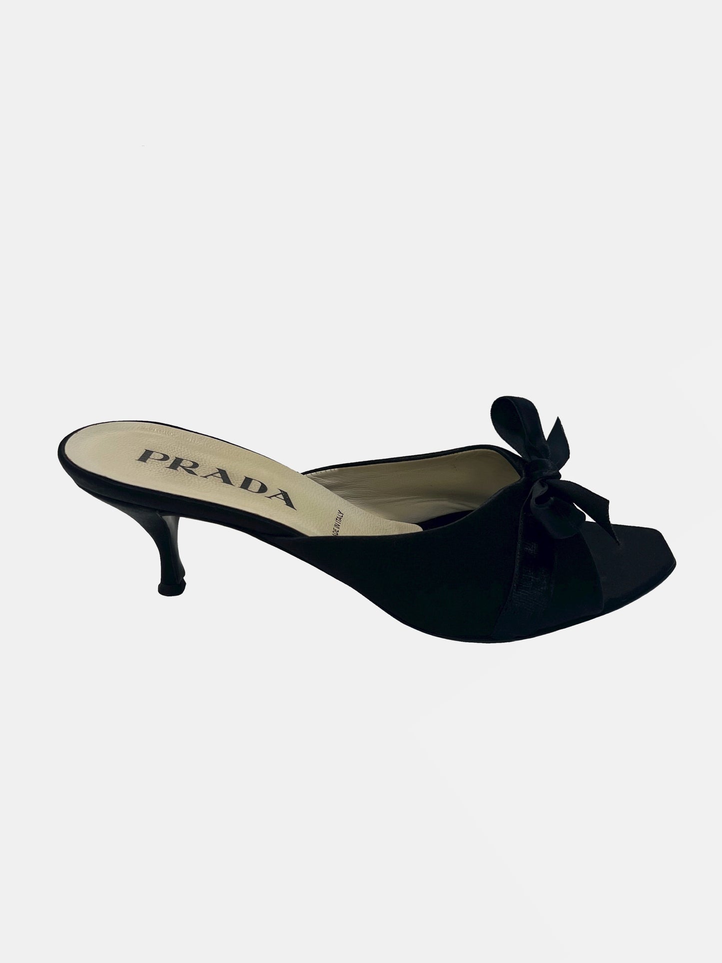 Prada Satin Mules, IT 37
