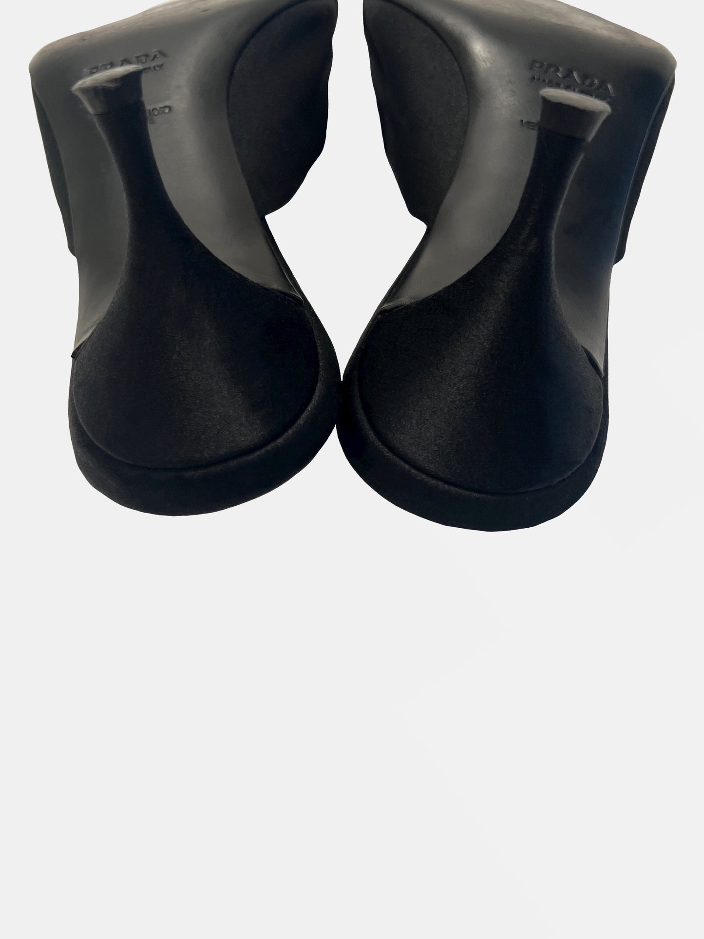 Prada Satin Mules, IT 37