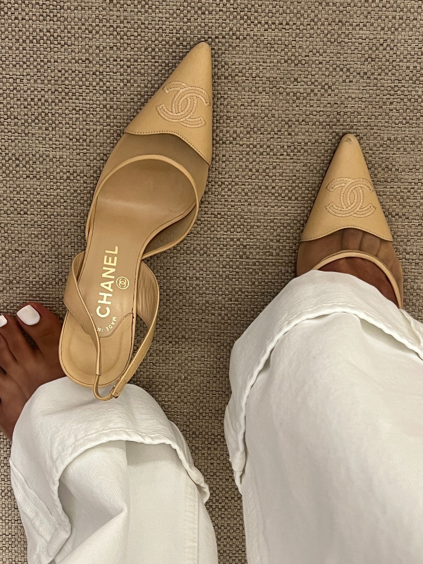 Chanel Mesh Heels, IT 37