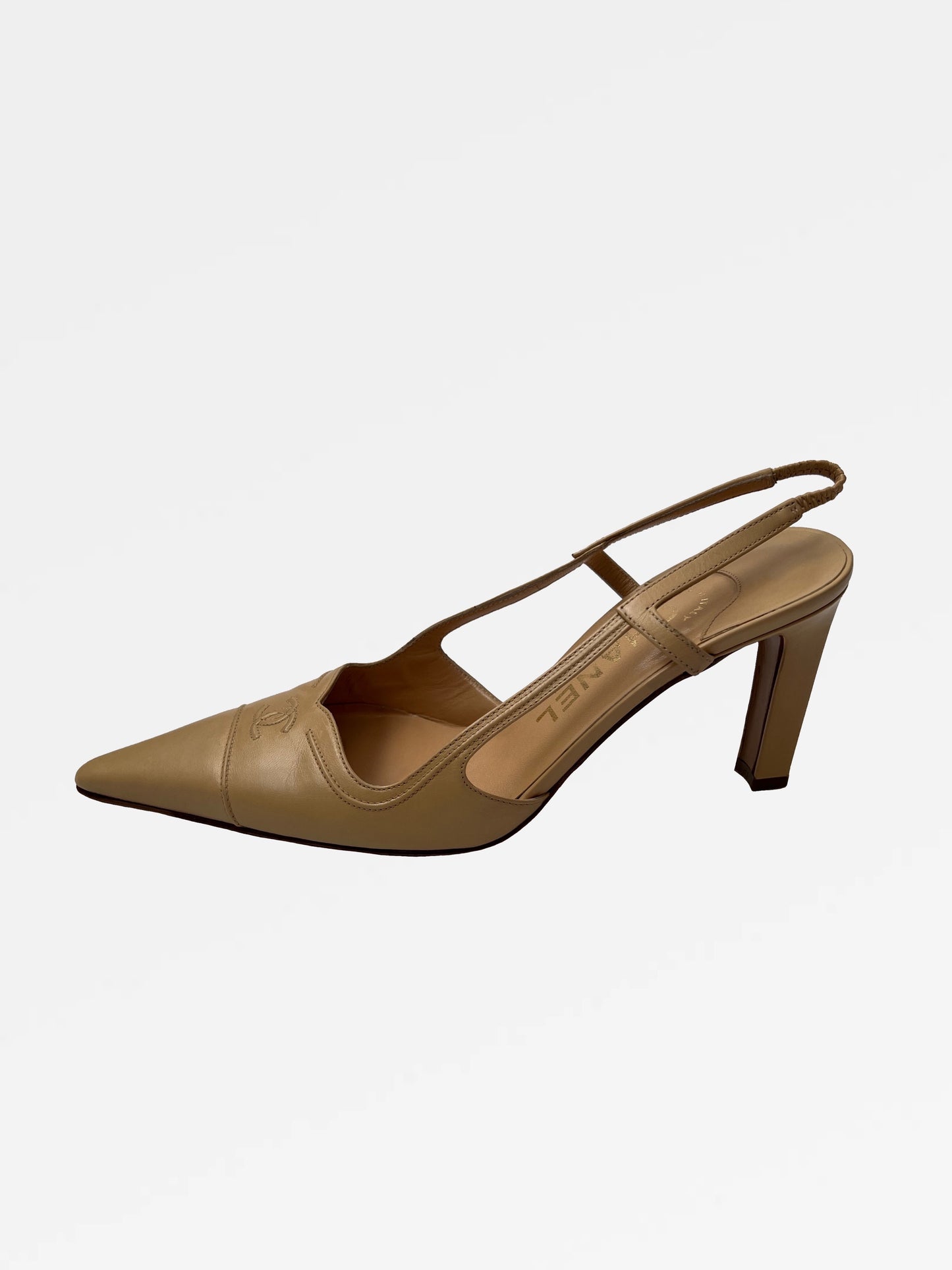 Chanel Slingback Heels, IT 36