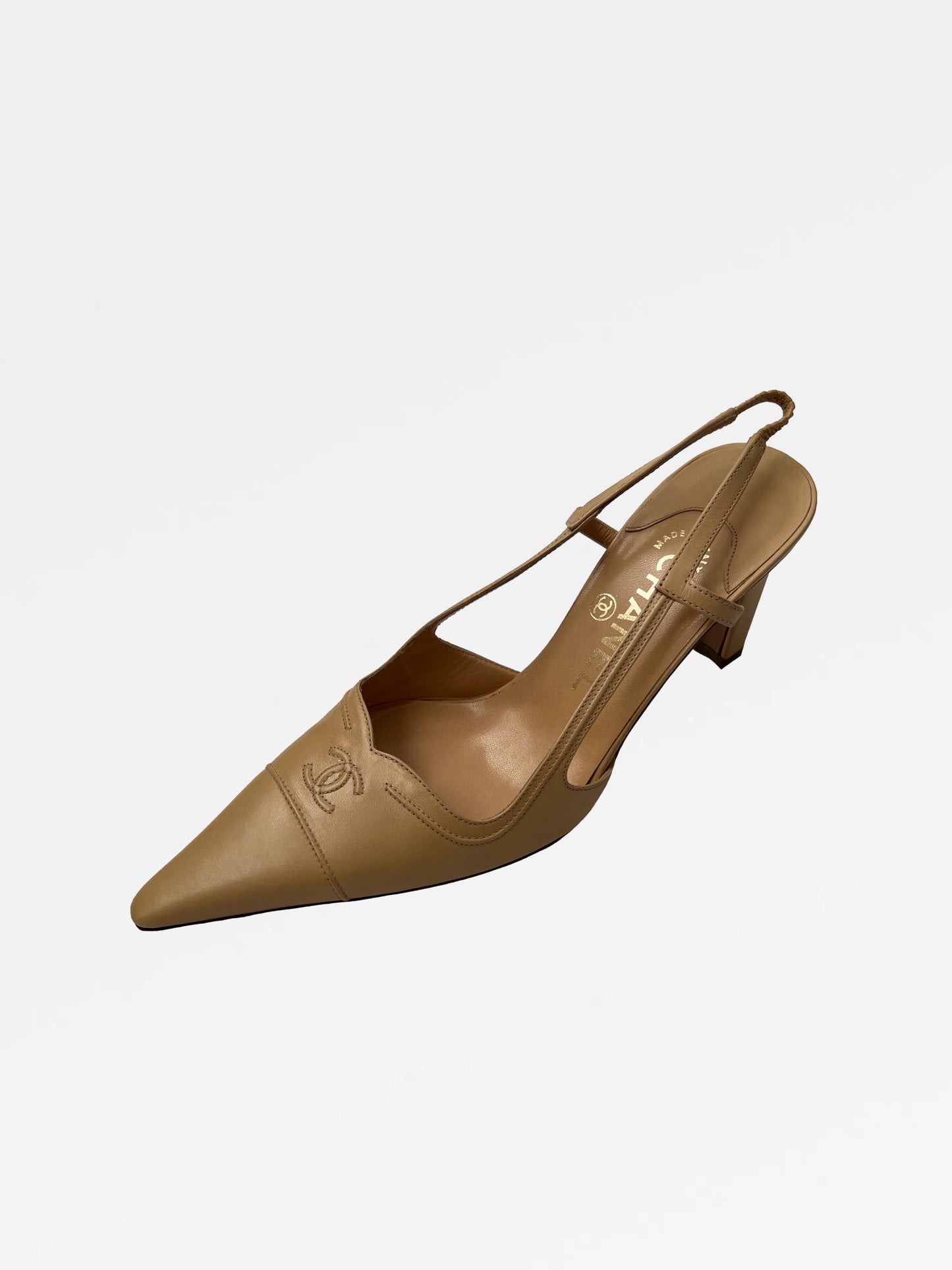Chanel Slingback Heels, IT 36
