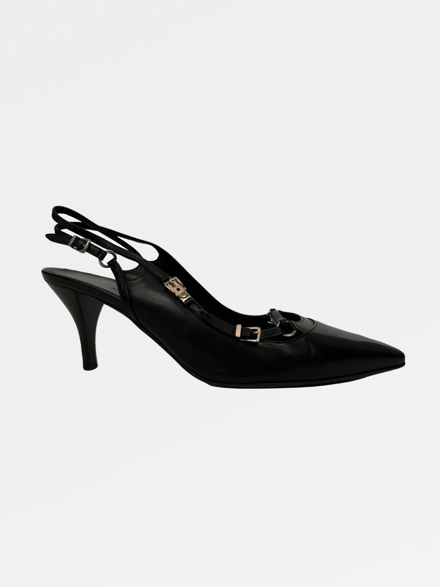 Hermès Slingback Heels, IT 38.5
