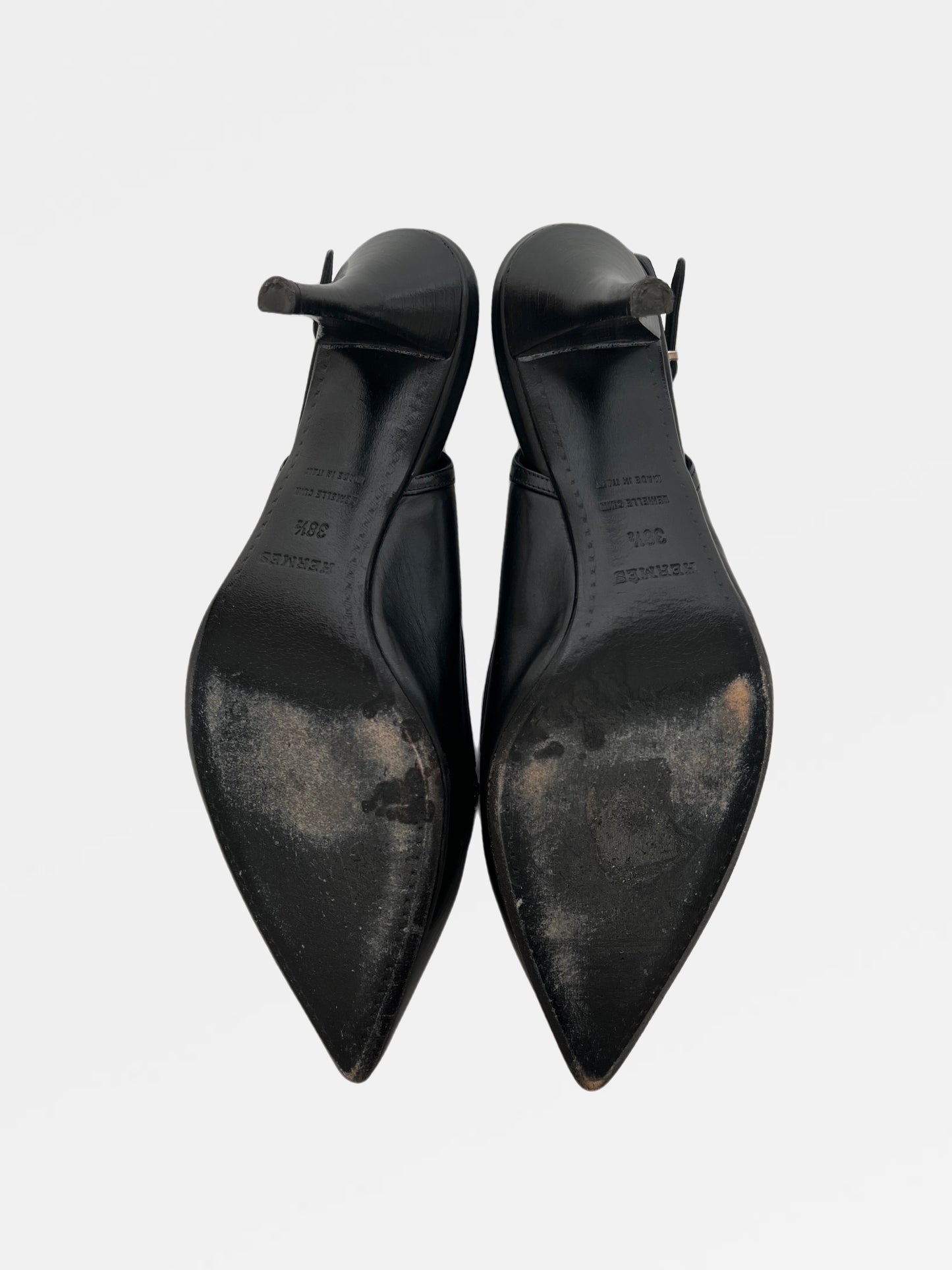 Hermès Slingback Heels, IT 38.5