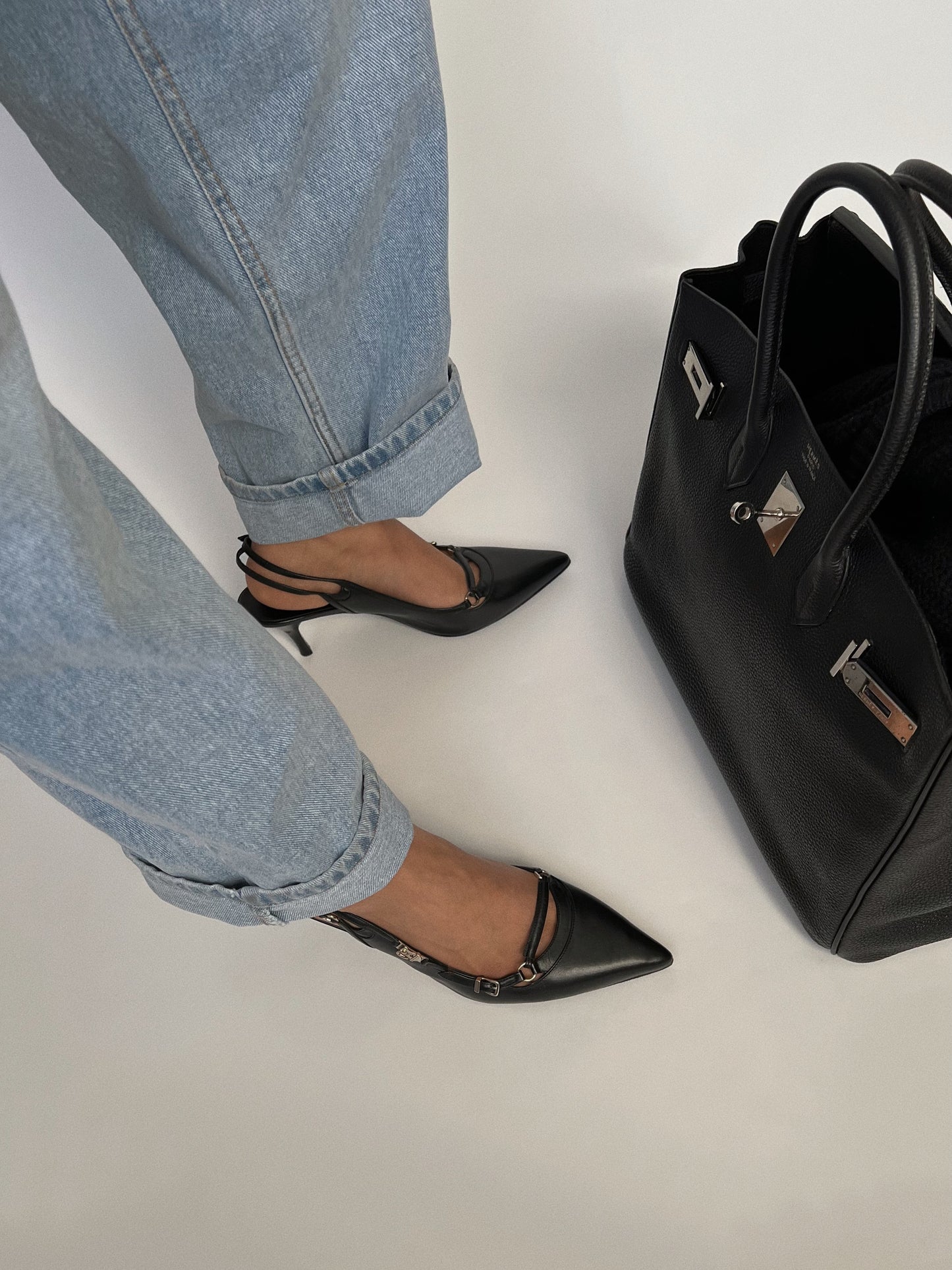 Hermès Slingback Heels, IT 38.5