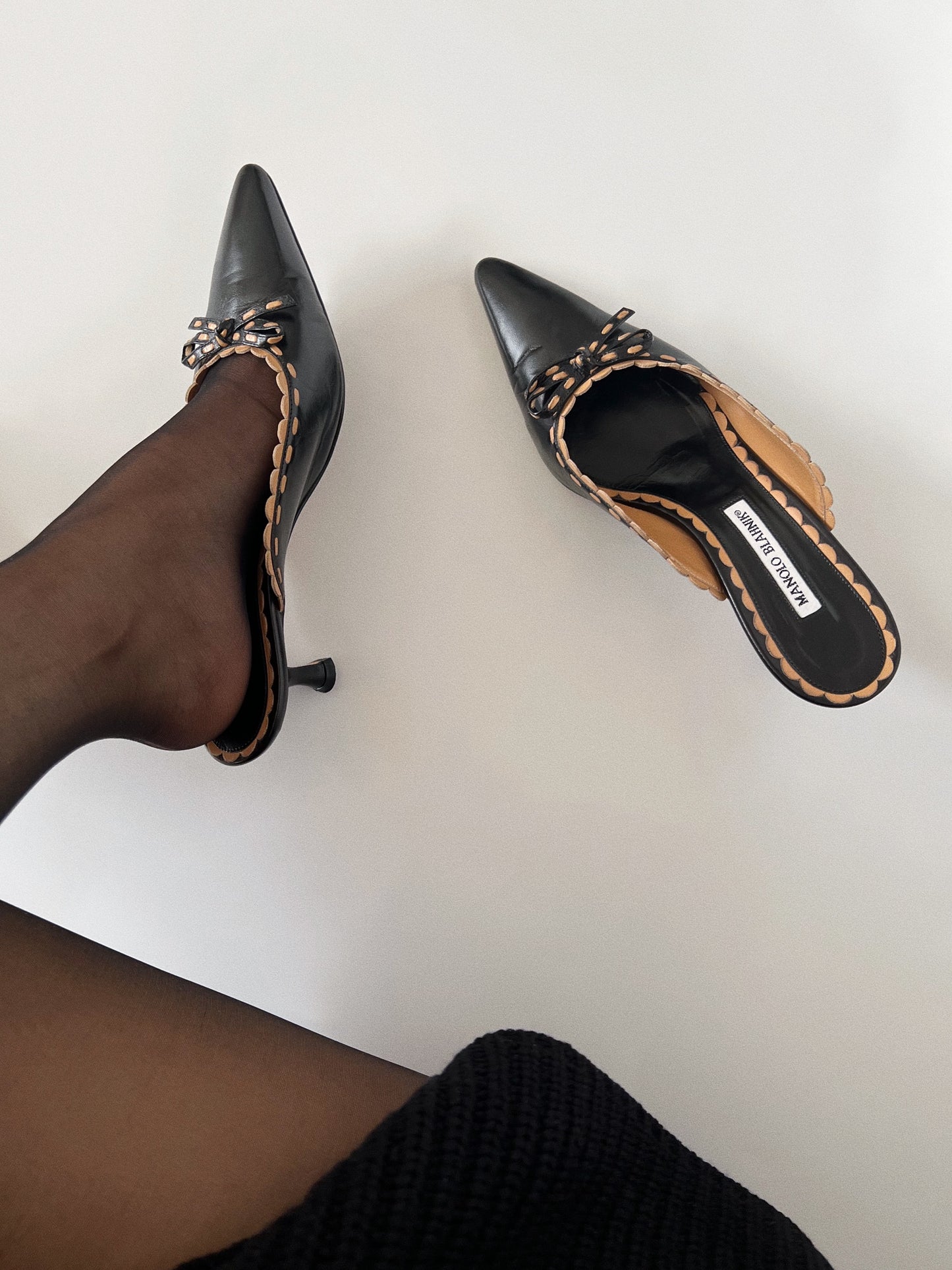 Manolo Blahnik Mules, IT 38.5
