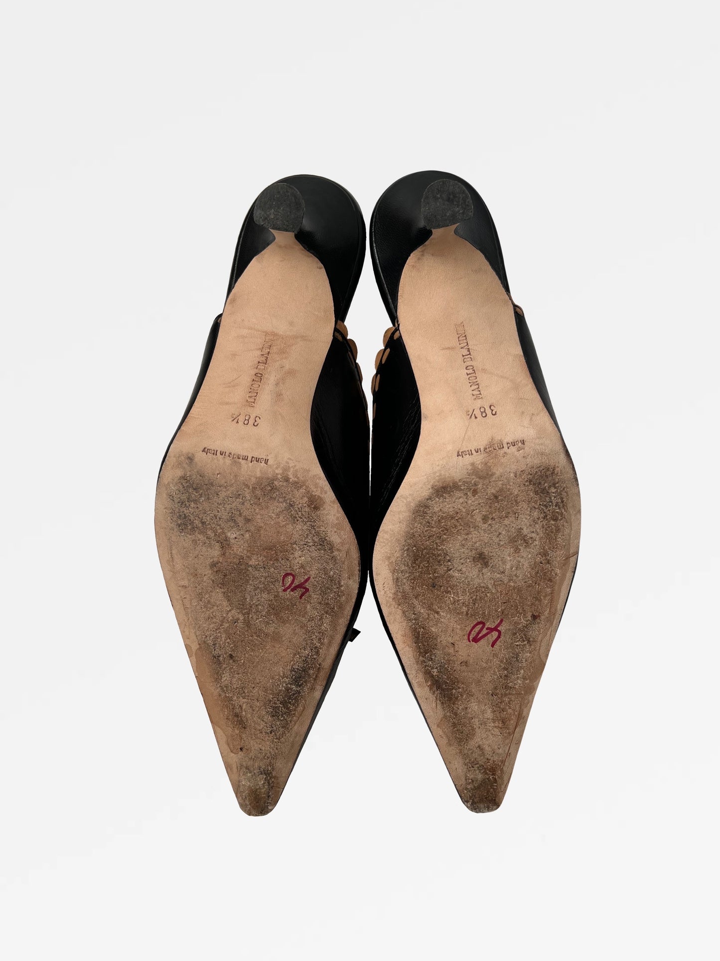 Manolo Blahnik Mules, IT 38.5