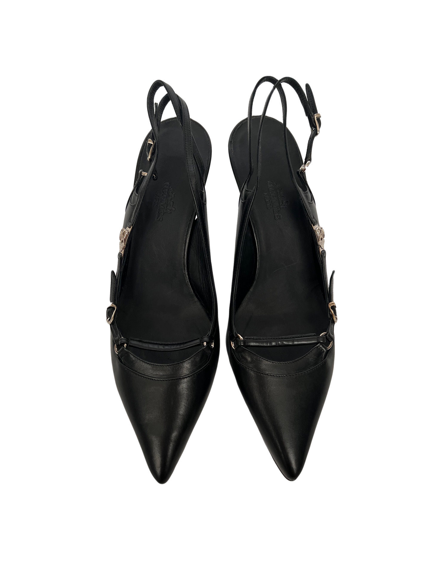 Hermès Slingback Heels, IT 38.5