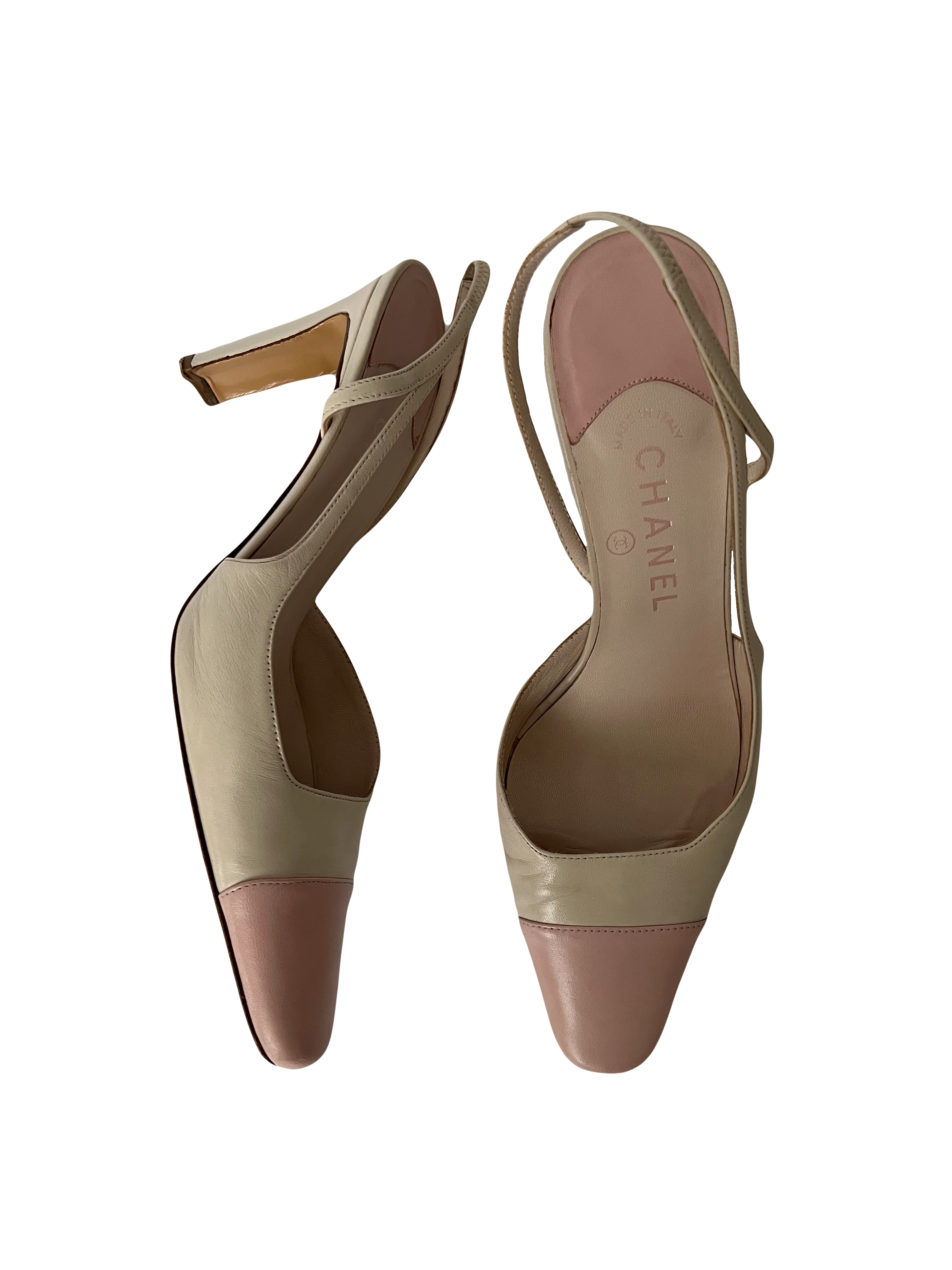 Chanel Slingback Heels, IT 37.5 – byrenn