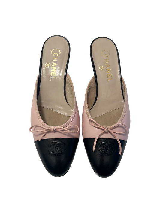 Rare Chanel Ballet Mules, IT 37.5