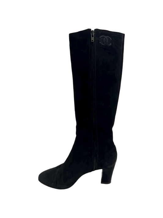 Chanel Knee High Boots, IT 37.5