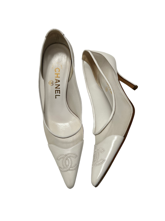 Chanel Mesh Heels, IT 36