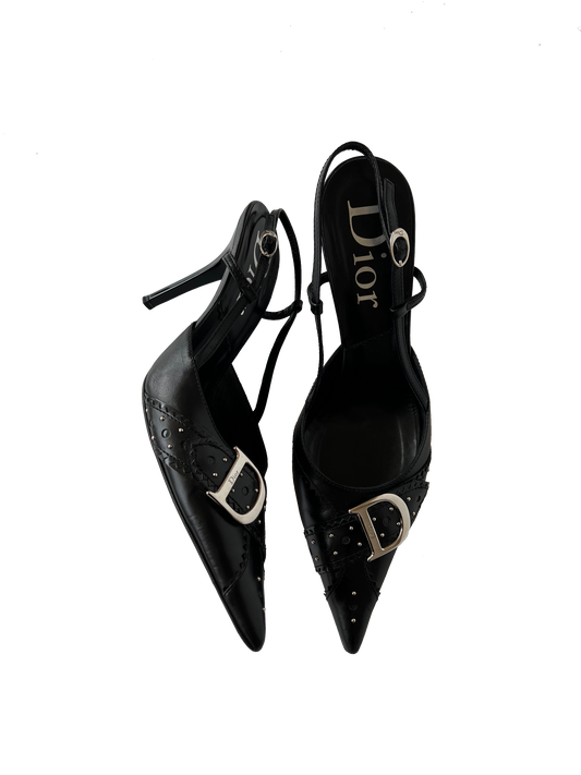 Dior Slingback Heels, IT 38.5