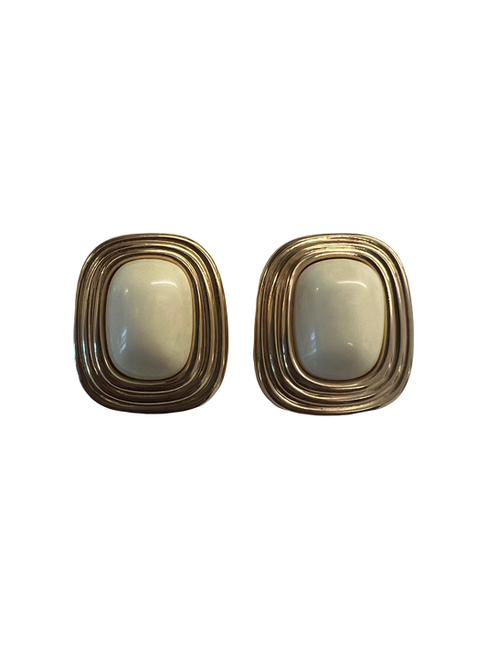 Dior Cabochon Earrings