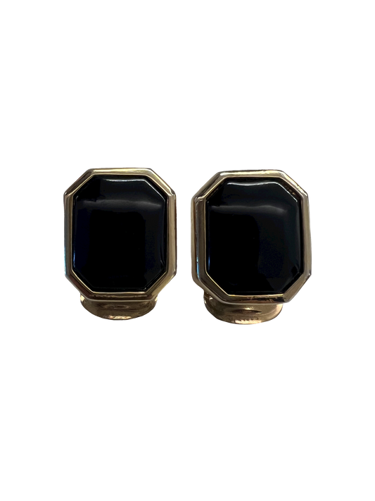 Dior Onyx Earrings