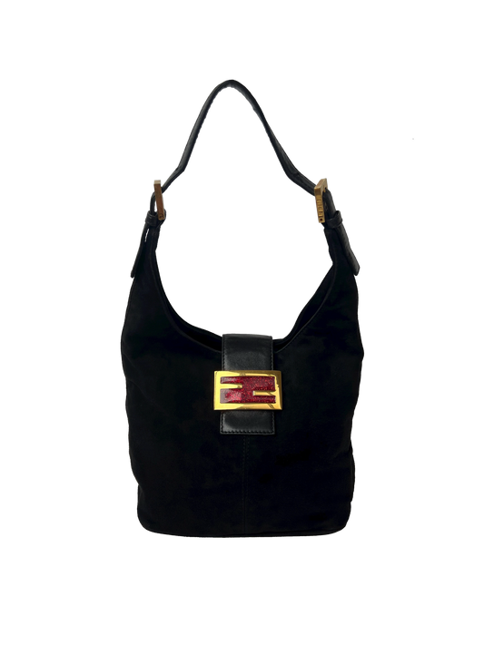 Fendi Suede Forever Hobo