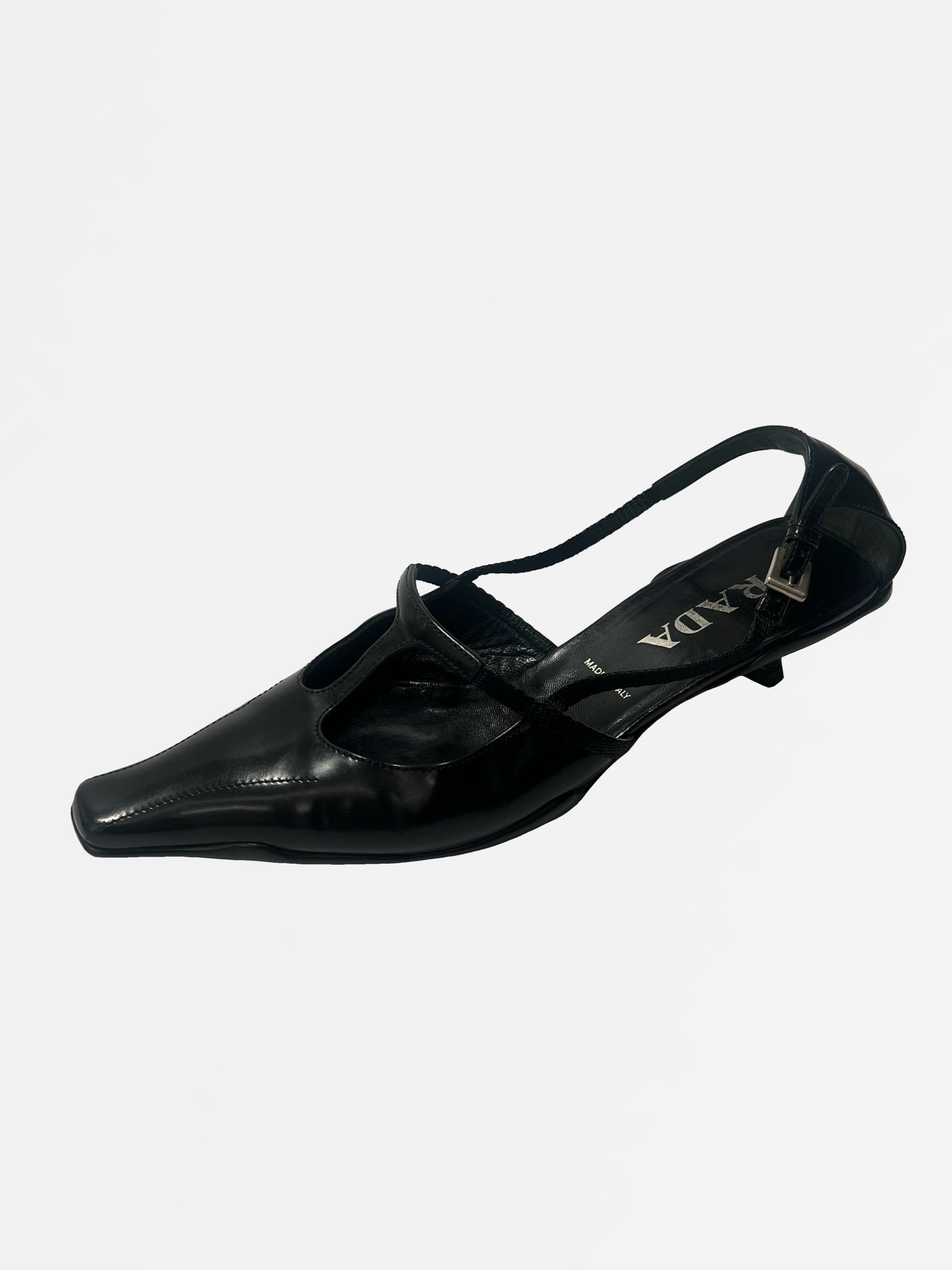 Prada Slingback Heels, IT 36.5