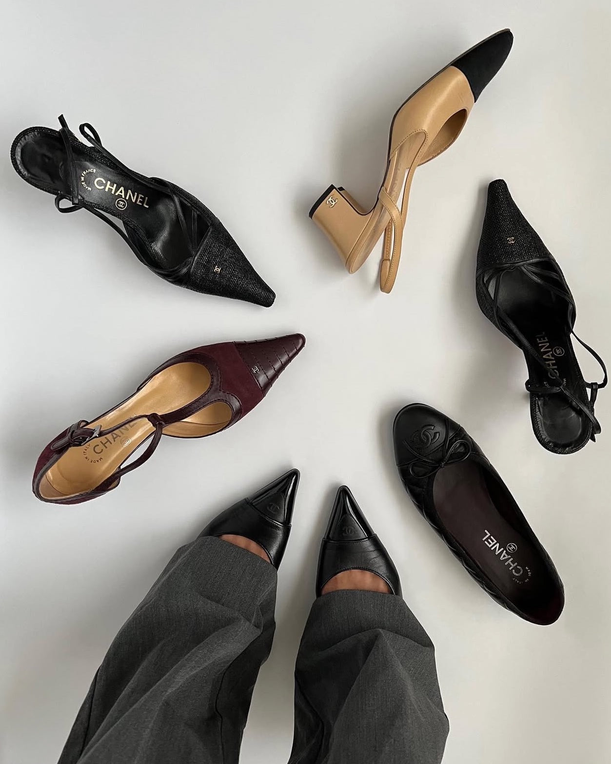 Chanel Slingback Heels, IT 41