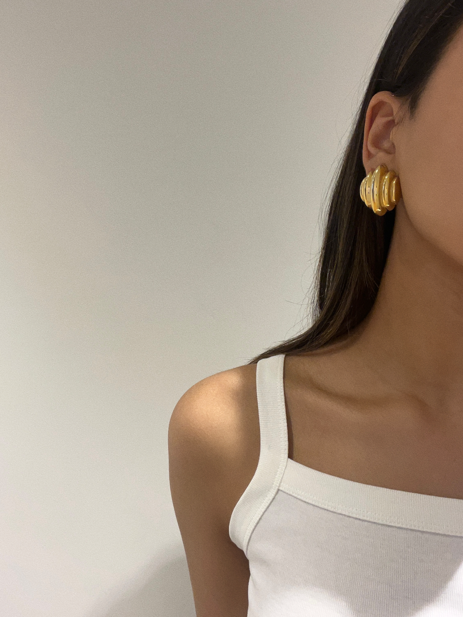 Dior Shell Earrings