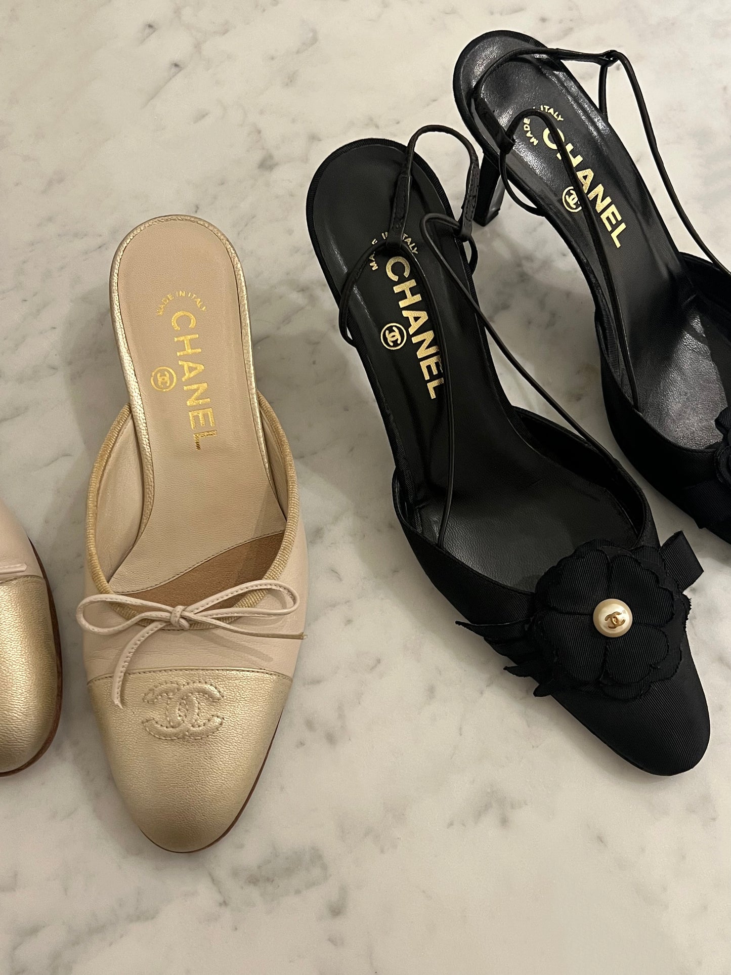 Chanel Slingback Pumps, IT 37.5
