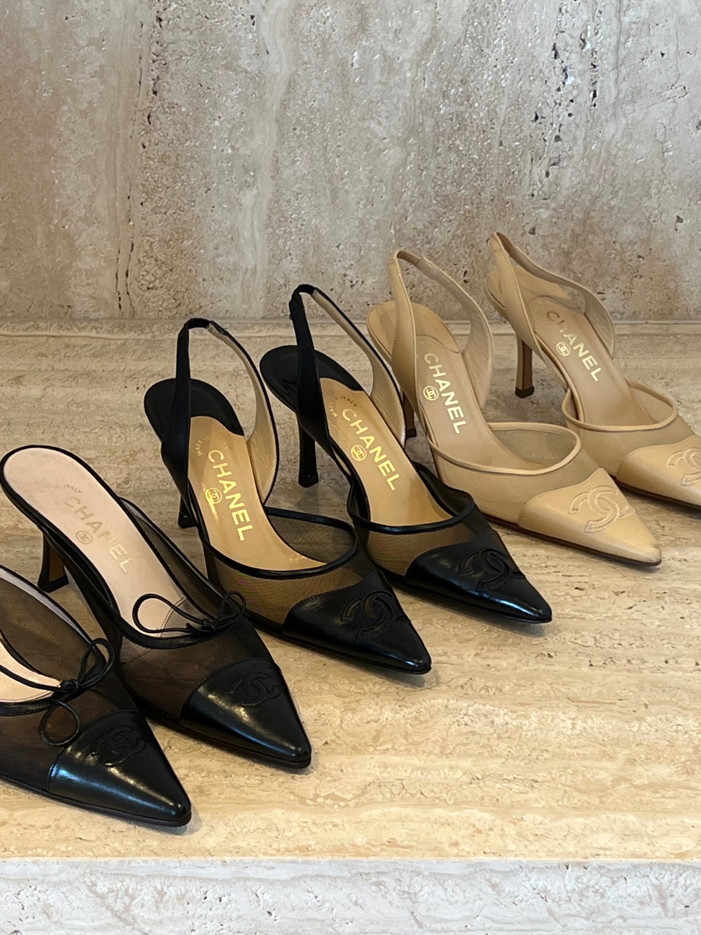 Chanel Mesh Heels, IT 37