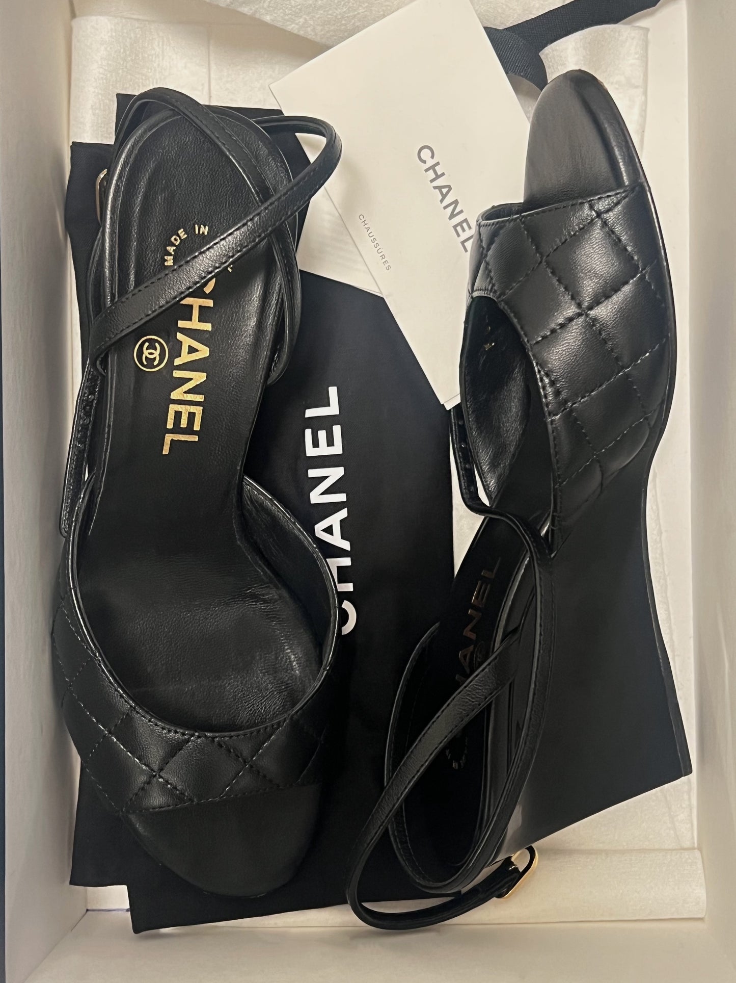 Chanel Wedge Heels, IT 37