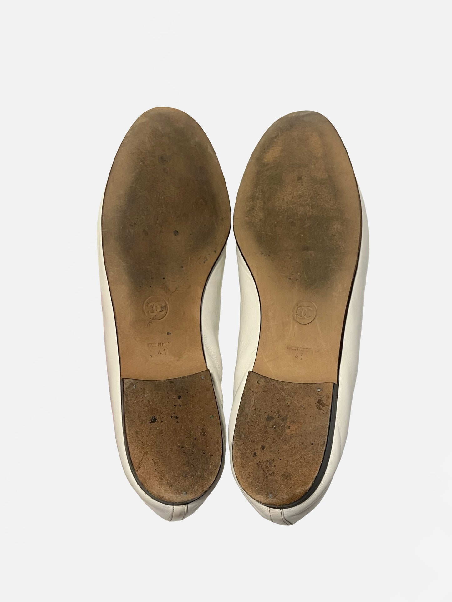 Rare Chanel Turnlock Ballet Flats, IT 41