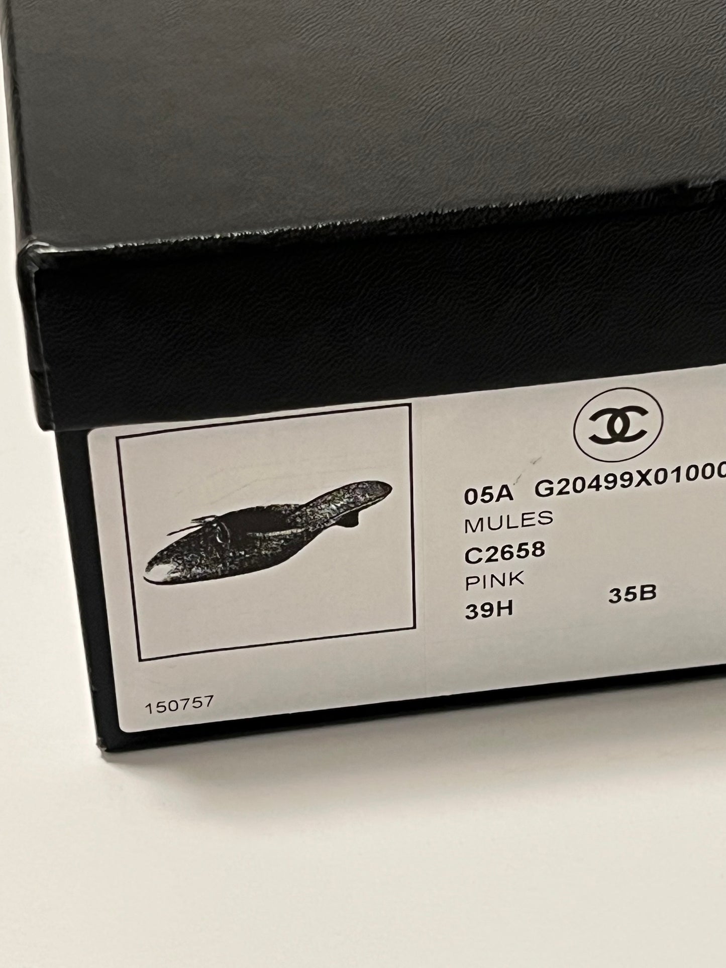 Rare Chanel Ballet Mules, IT 39.5